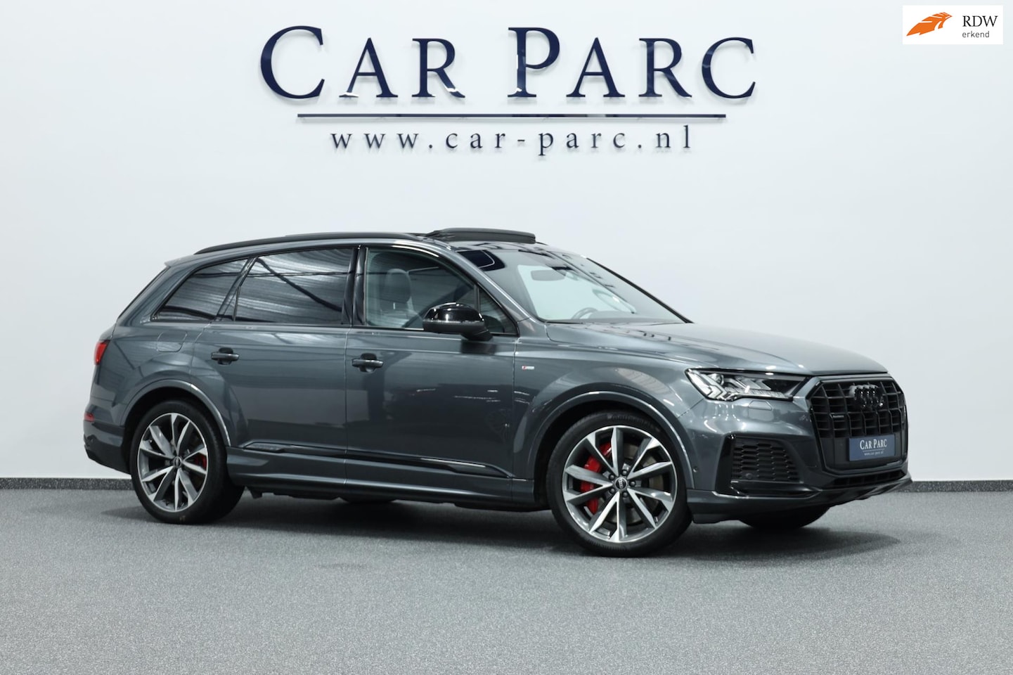Audi Q7 - 60 TFSI e quattro Competition 456+PK BTW/S-LINE/VIRTUAL/SFEER/BOSE/LUCHT/LEER+S.VERWARMING - AutoWereld.nl