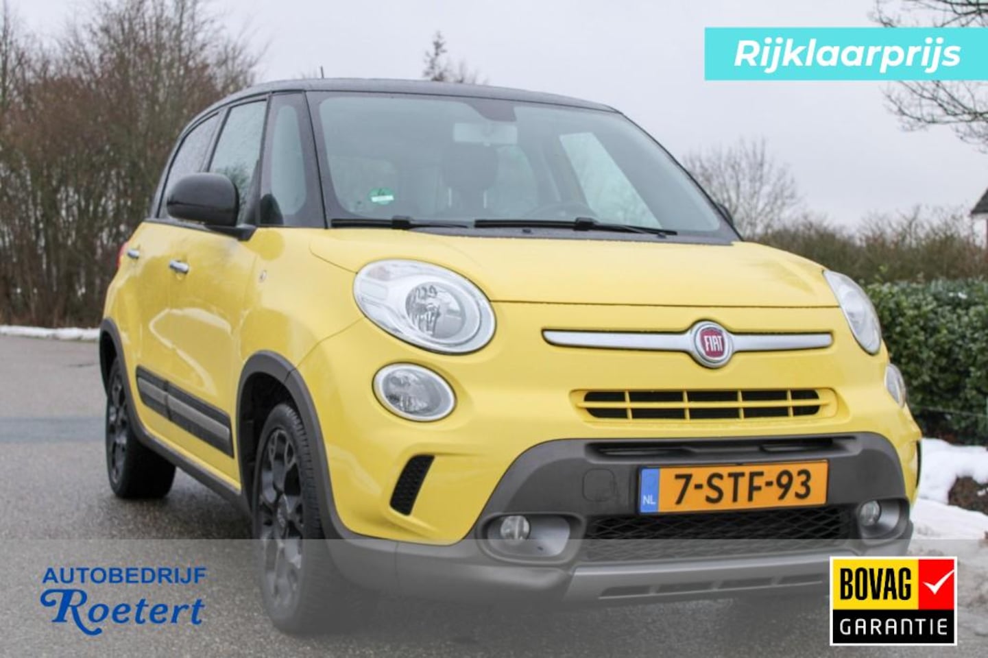 Fiat 500 L - 0.9T 105pk Trekking airco/cruise/navi/PDC/camera/half leer/trekhaak - AutoWereld.nl