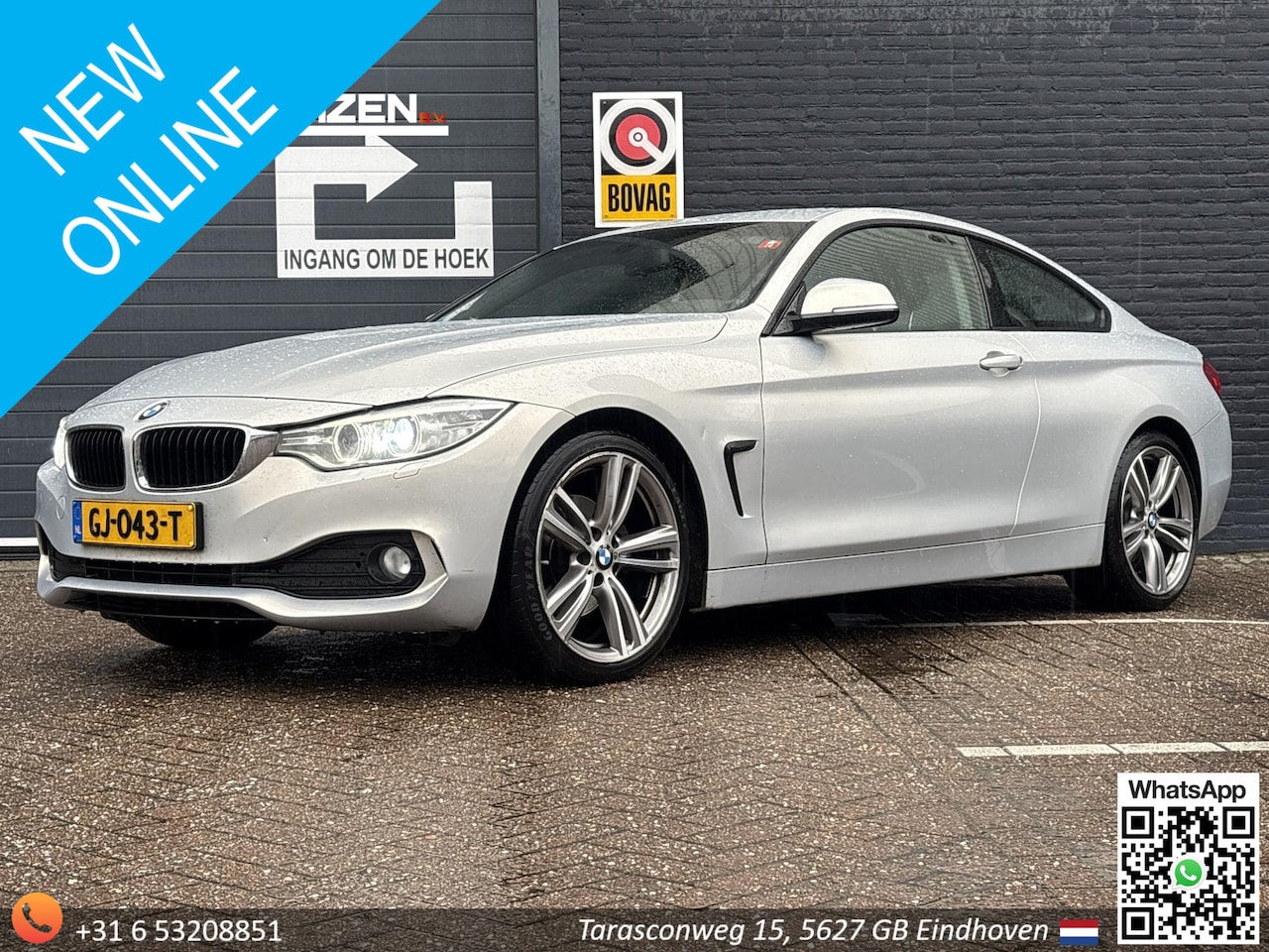 BMW 4-serie Coupé - 420d High Executive Automaat | Leder | Stoelverwarming | Climate | Cruise | Navi | PDC | - AutoWereld.nl