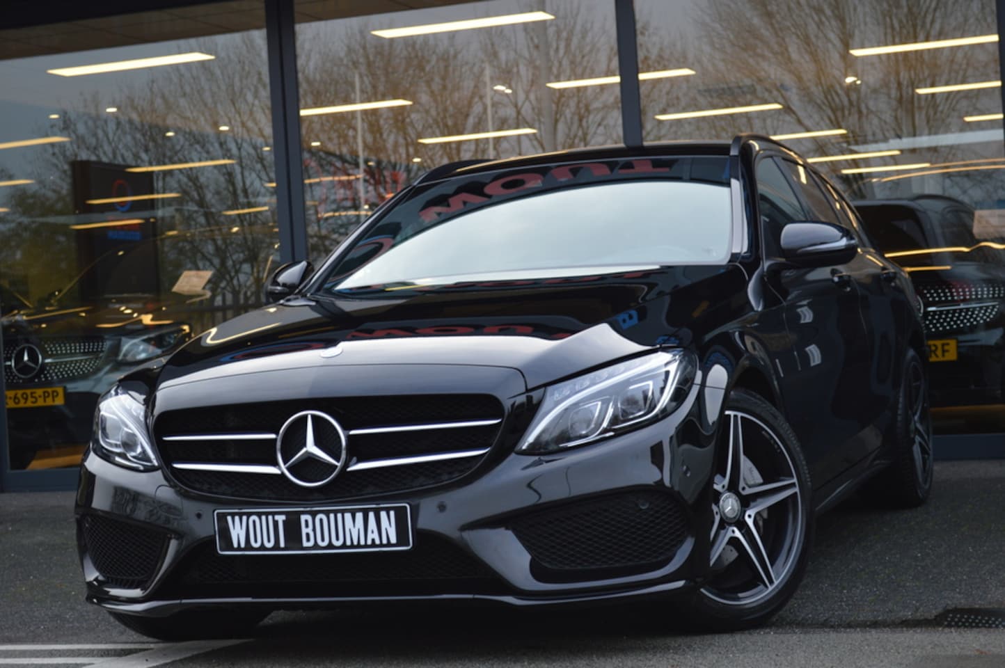 Mercedes-Benz C-klasse Estate - 200 AMG-Line Led Leder Night Pdc - AutoWereld.nl