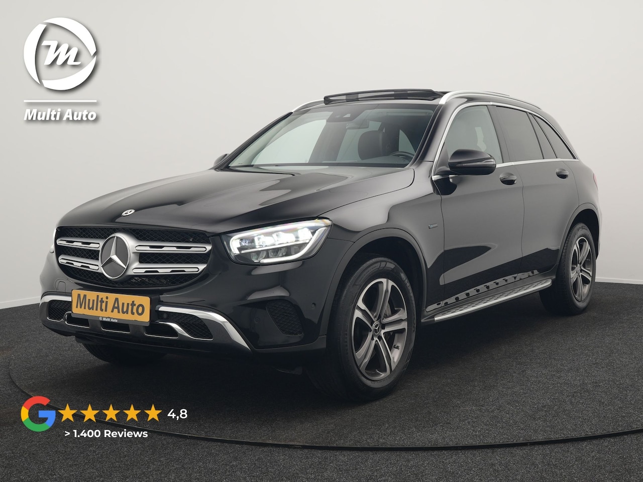 Mercedes-Benz GLC-klasse - 300e 4MATIC Premium Plug In Hybrid 320pk Dealer O.H. PHEV | Trekhaak Af Fabriek | Panodak - AutoWereld.nl