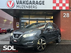 Nissan Qashqai - 1.3 DIG-T Tekna + // LEDER // MEMORY SEATS // BOSE AUDIO // TREKHAAK // PANO DAK // STOELV