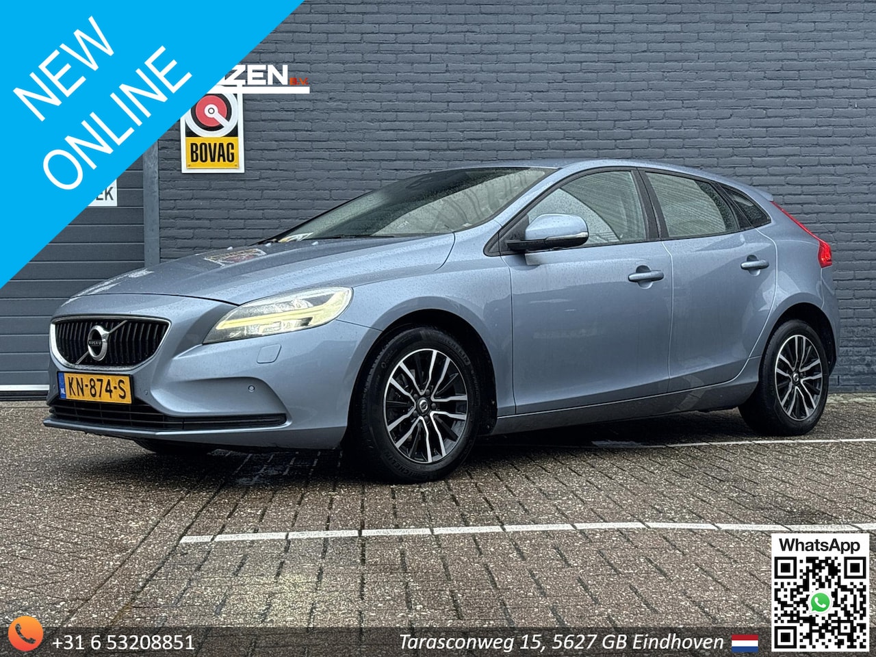 Volvo V40 - 2.0 D2 Nordic+ | € 5.450,- NETTO! | Leder | PDC | Stoelverwarming | Cruis | Trekhaak | Nav - AutoWereld.nl
