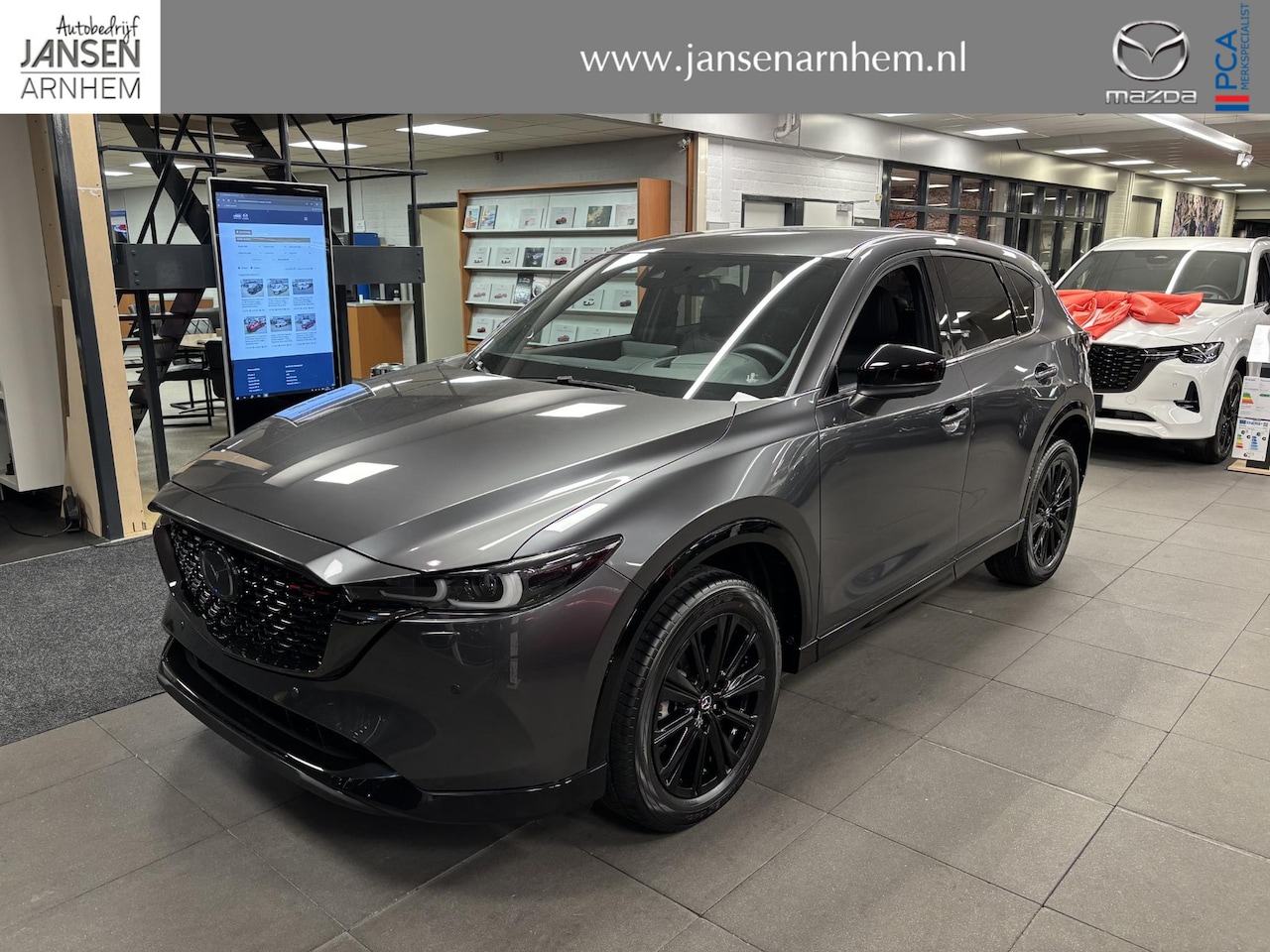 Mazda CX-5 - 2.0 e-SkyActiv-G M Hybrid 165 Homura 2.0 e-SkyActiv-G M Hybrid 165 Homura , Nieuwe Auto, 10 KM, Registratievoordeel € 5.000-, L - AutoWereld.nl