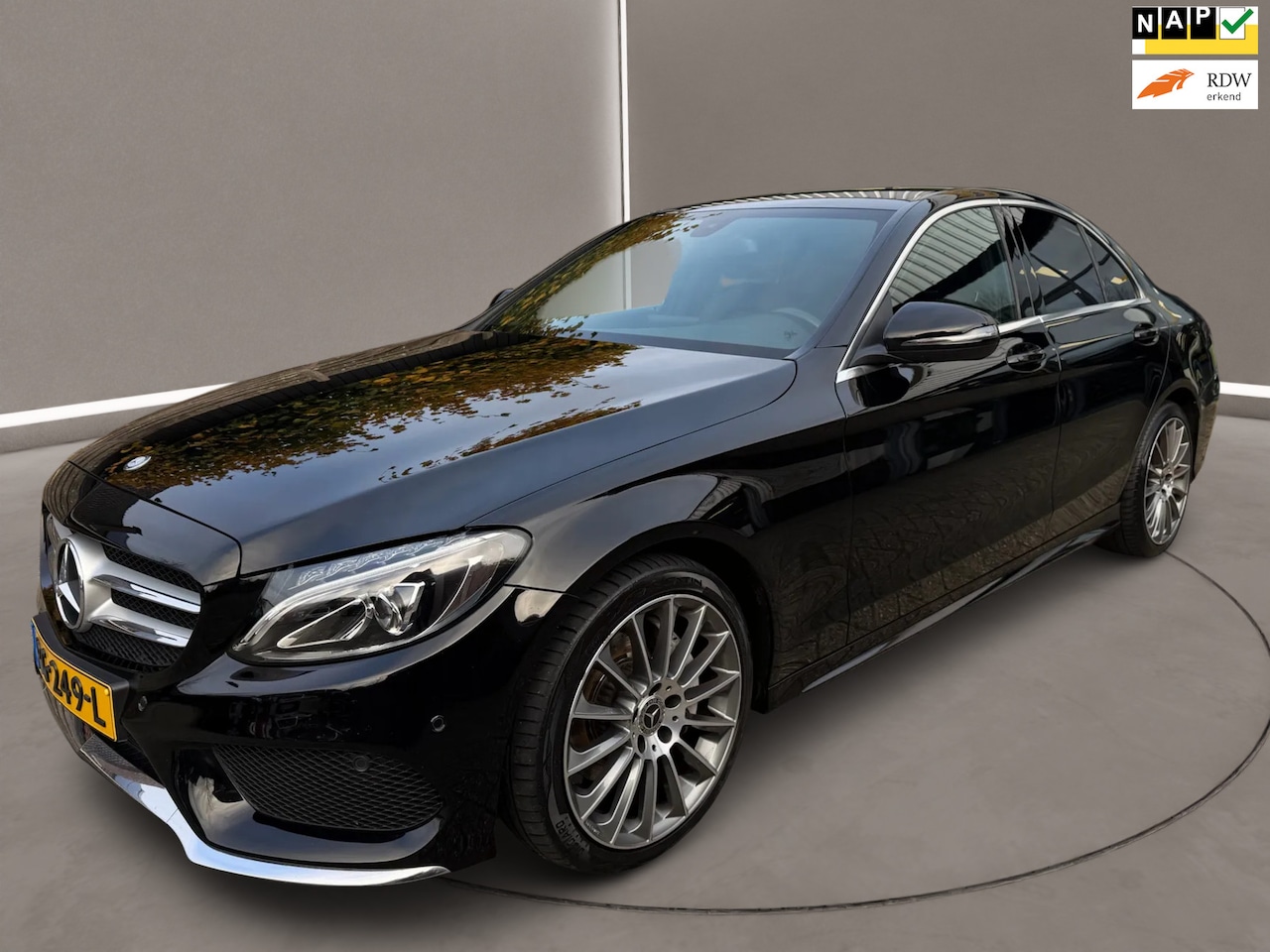 Mercedes-Benz C-klasse - 160 AMG Sport Edition 129 Pk Airco Navi Leer Xenon 171 dkm Nap 2e Eig. - AutoWereld.nl