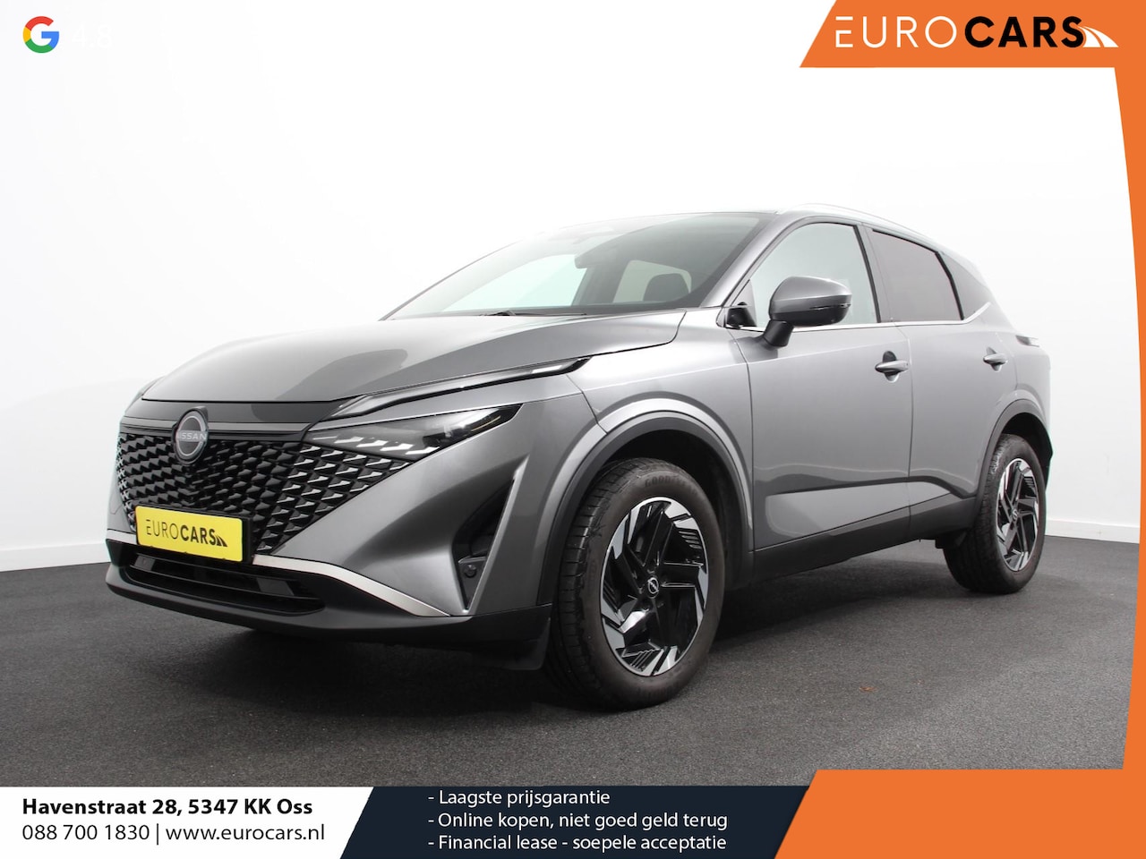 Nissan Qashqai - 1.3 MHEV Automaat N-Connecta | Navigatie | Climate Control | Sfeerverlichting | Camera 360 - AutoWereld.nl