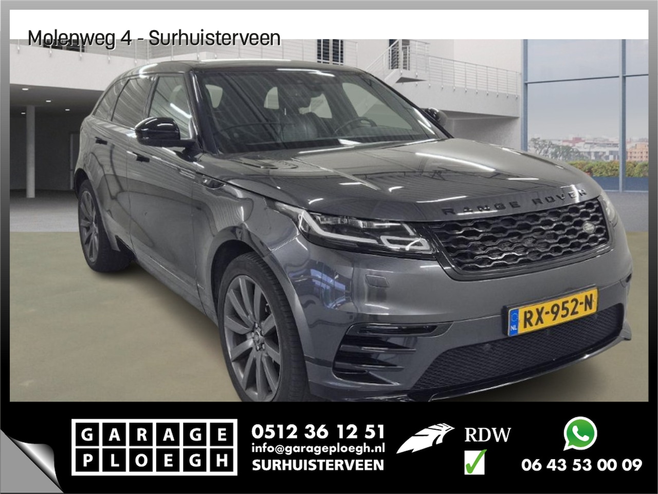 Land Rover Range Rover Velar - 3.0 V6 SC AWD HSE Pano.dak Airsusp. Leer Orig.NL - AutoWereld.nl