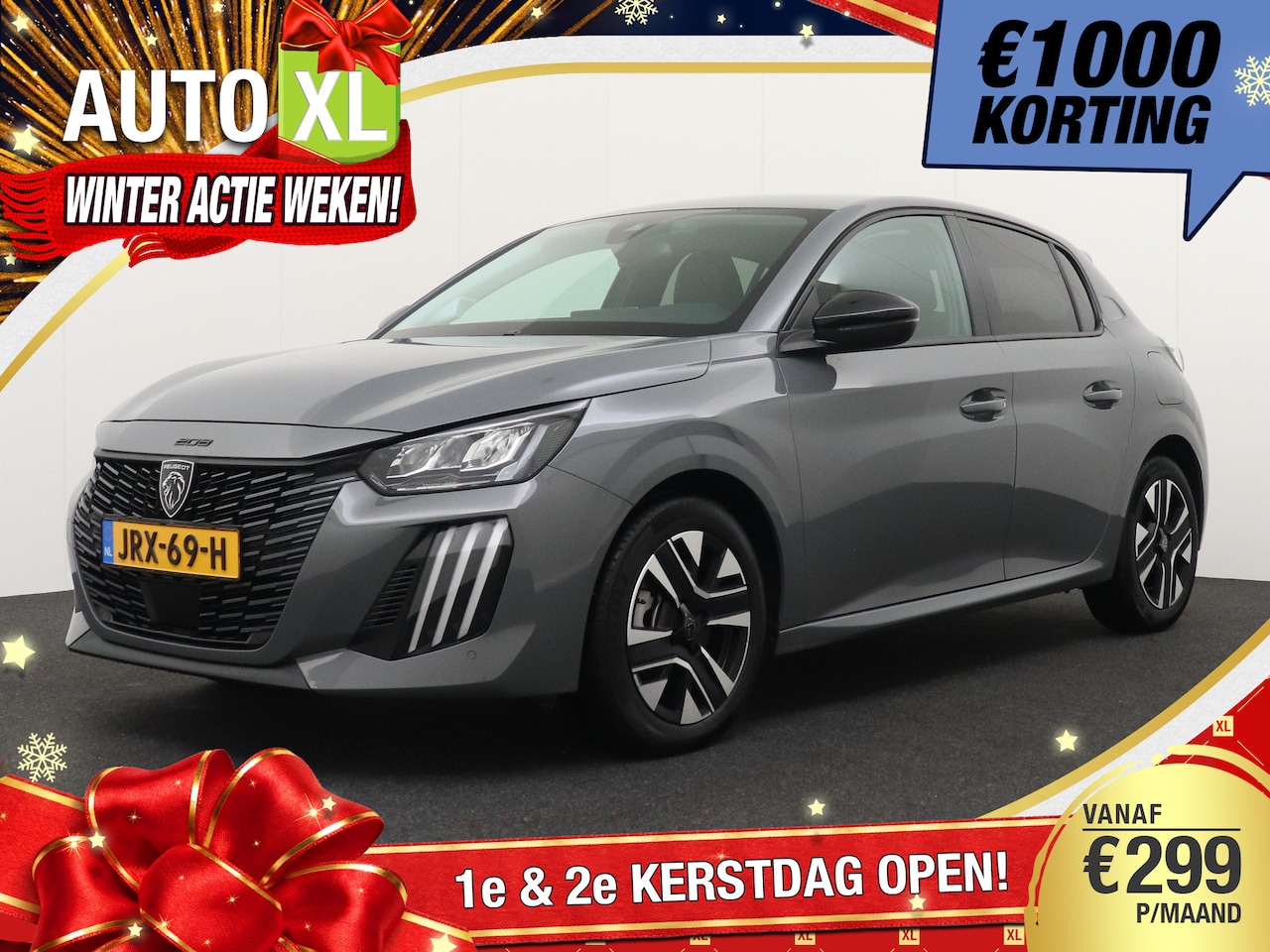 Peugeot 208 - 1.2 101 PK Allure Half-Leder Navi Carplay 16'LMV Park.Sens LED - AutoWereld.nl