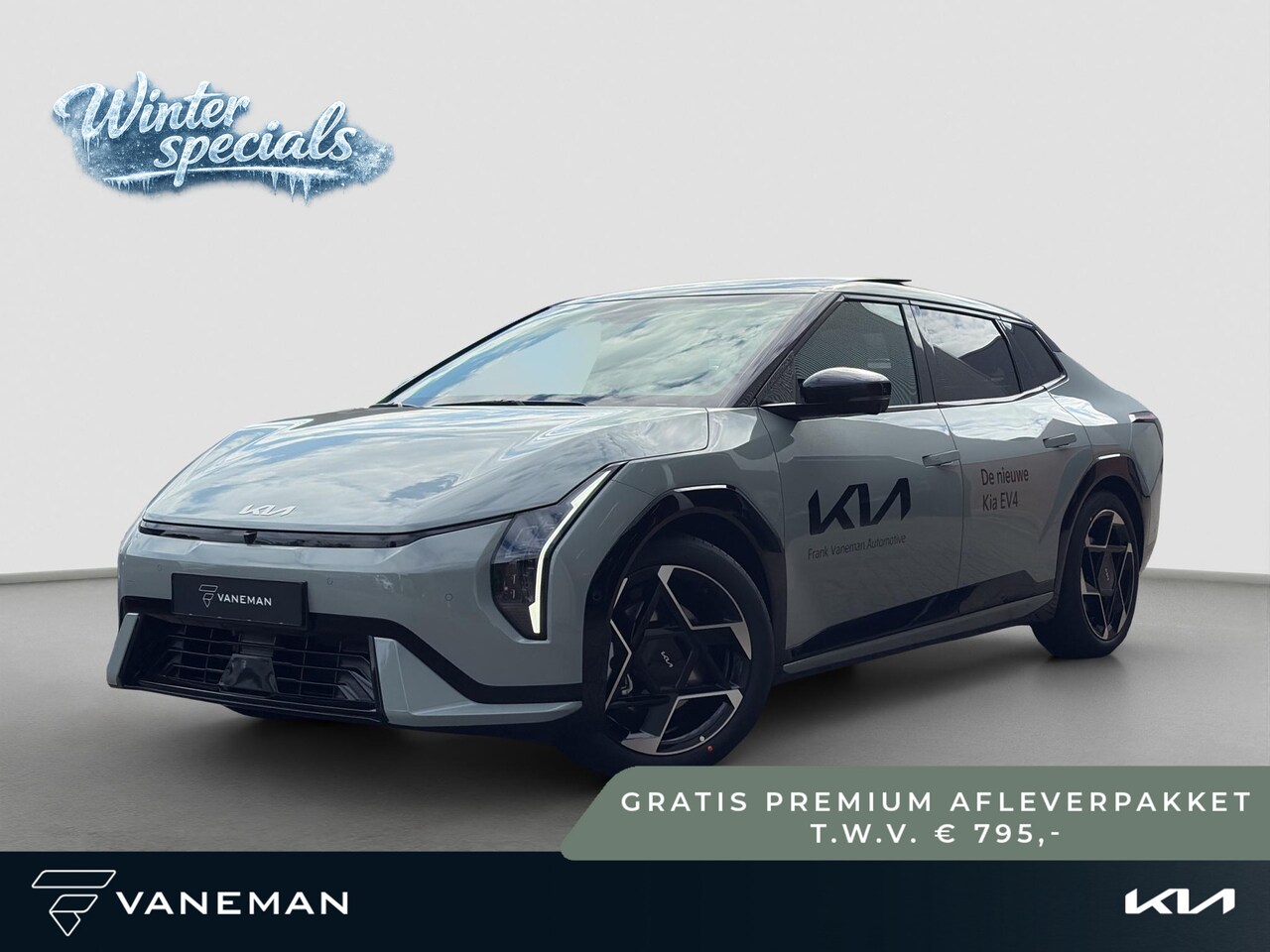 Kia EV4 Fastback - GT-PlusLine 81.4 kWh Dodehoekcamera | Stoelventilatie | Pano | 360 Camera | HUD | - AutoWereld.nl