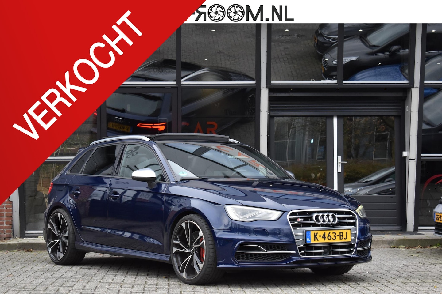 Audi S3 - Sportback 2.0 TFSI S3 quattro Sfeer Keyless Pano Lane Camera ACC B&O - AutoWereld.nl