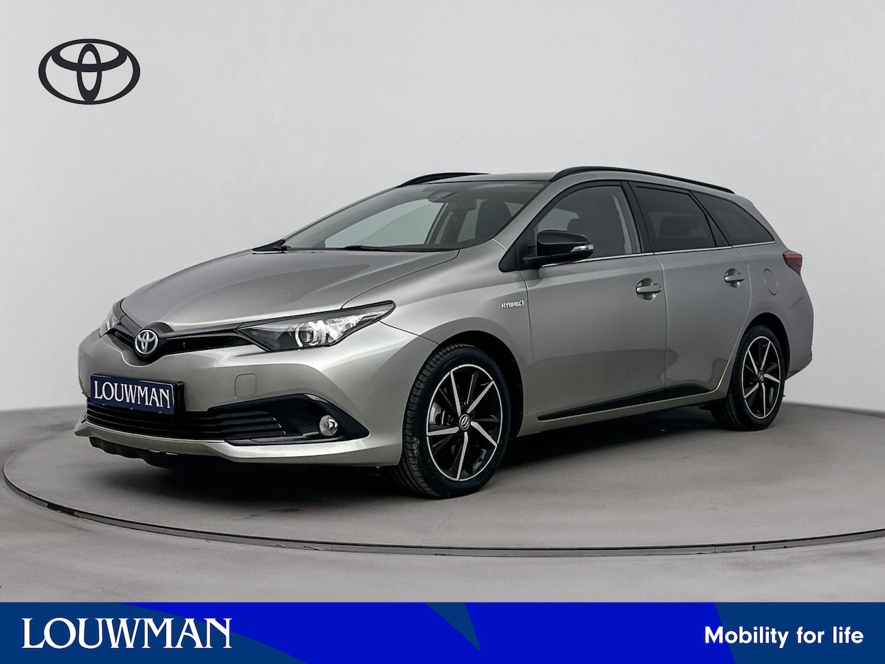 Toyota Auris Touring Sports - 1.8 Hybrid Black Edition | 17' Velgen | climate control | bluetooth | - AutoWereld.nl