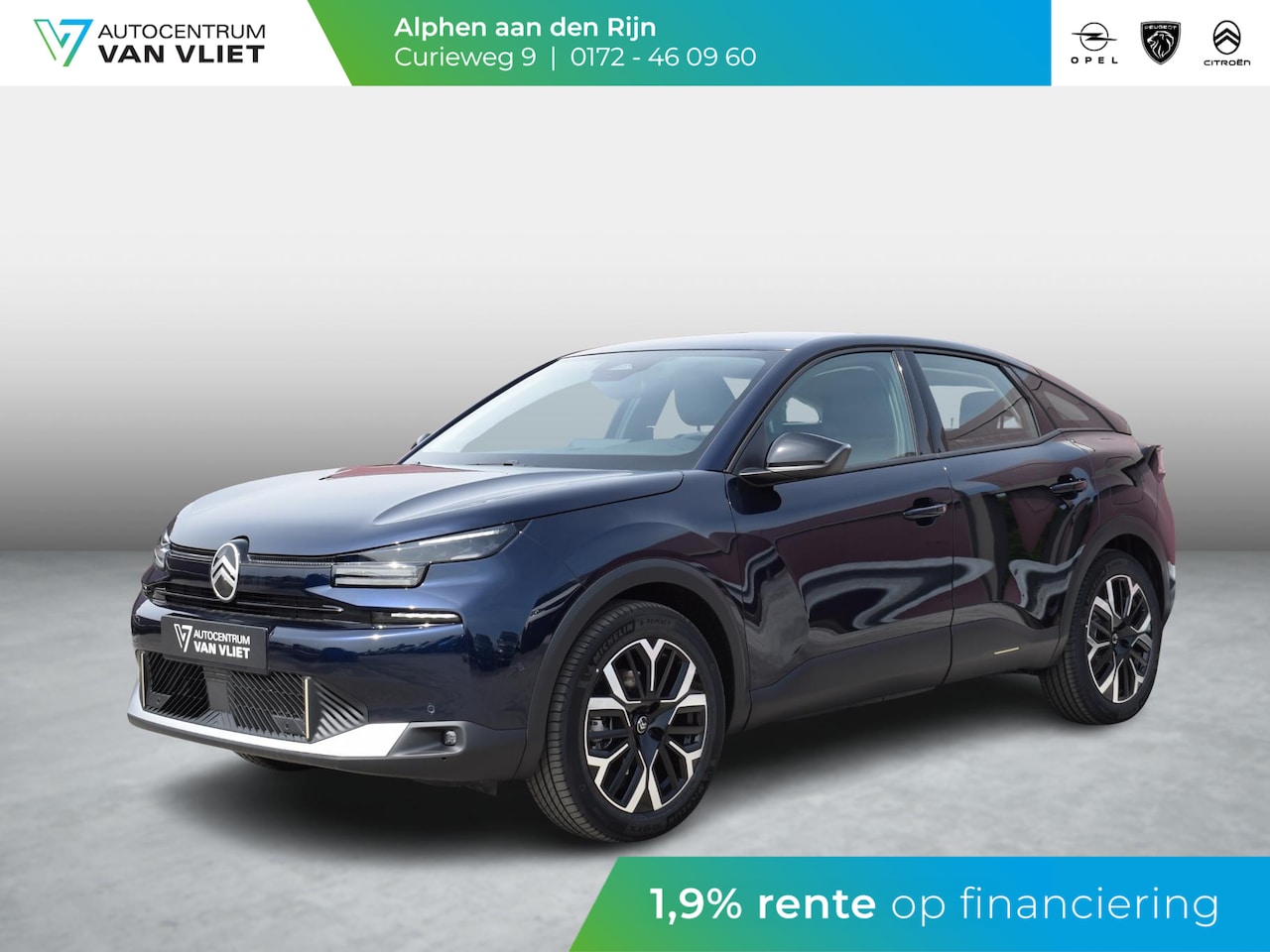 Citroën Ë-C4 - Business 156pk Extended range 54 kWh CAMERA MET SENSOREN | NAVI & CARPLAY | E.C.C. | STOEL - AutoWereld.nl