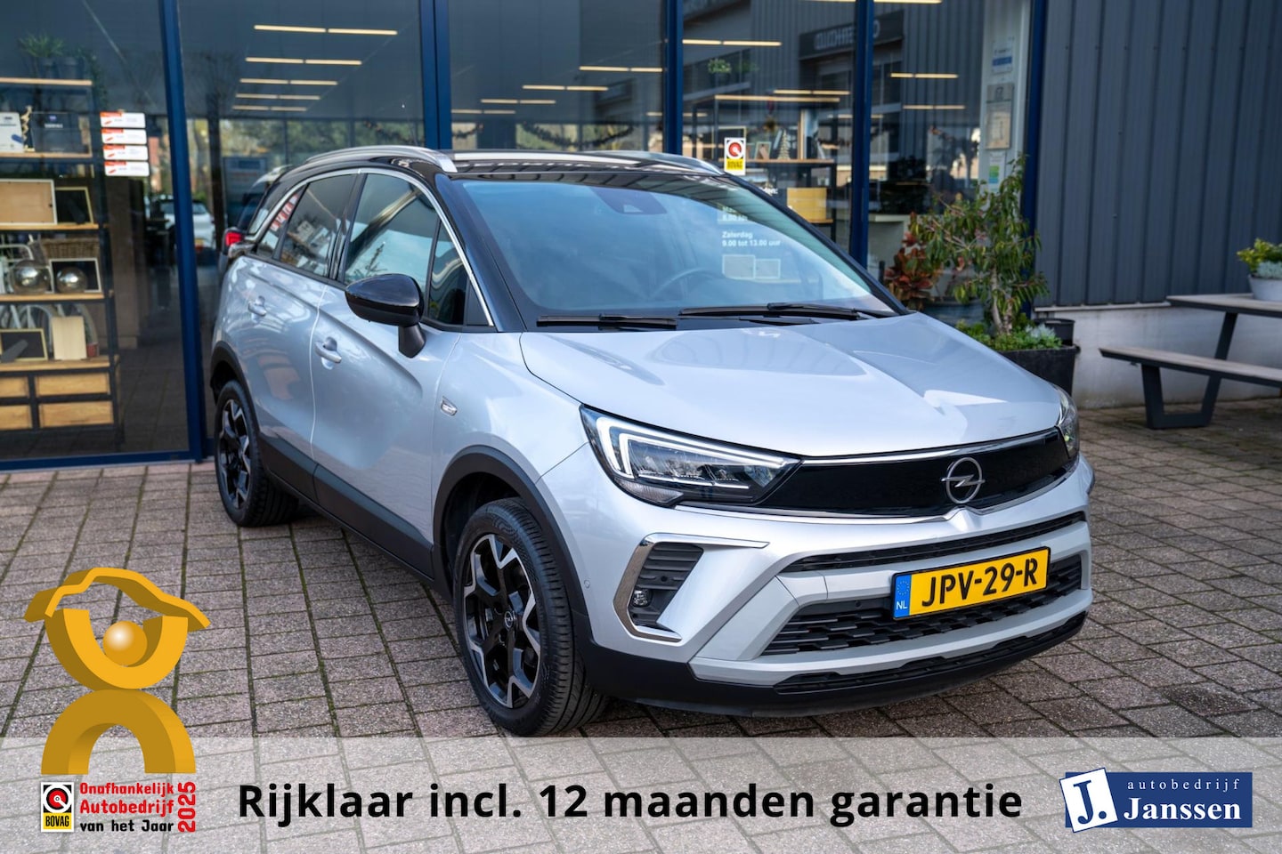 Opel Crossland - 1.2 Turbo Ultimate|Prijs rijklaar incl. 12 mnd garantie| LMV Carplay/Android auto PDC Blin - AutoWereld.nl