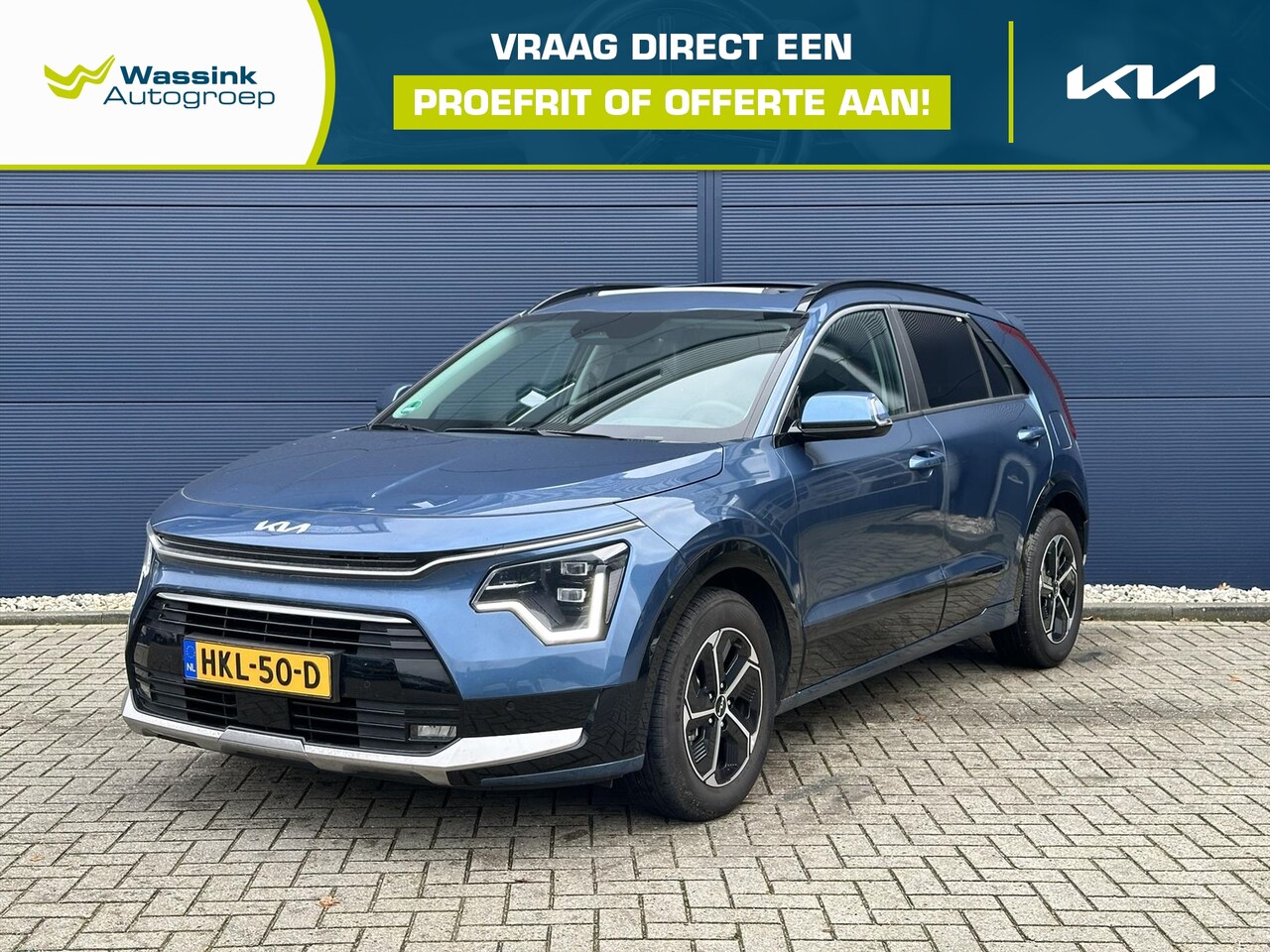 Kia Niro - 1.6 GDi Hybrid 129pk DCT6 DynamicPlusLine | Stoel & Stuurverwarming | Navigatie | Adaptive - AutoWereld.nl