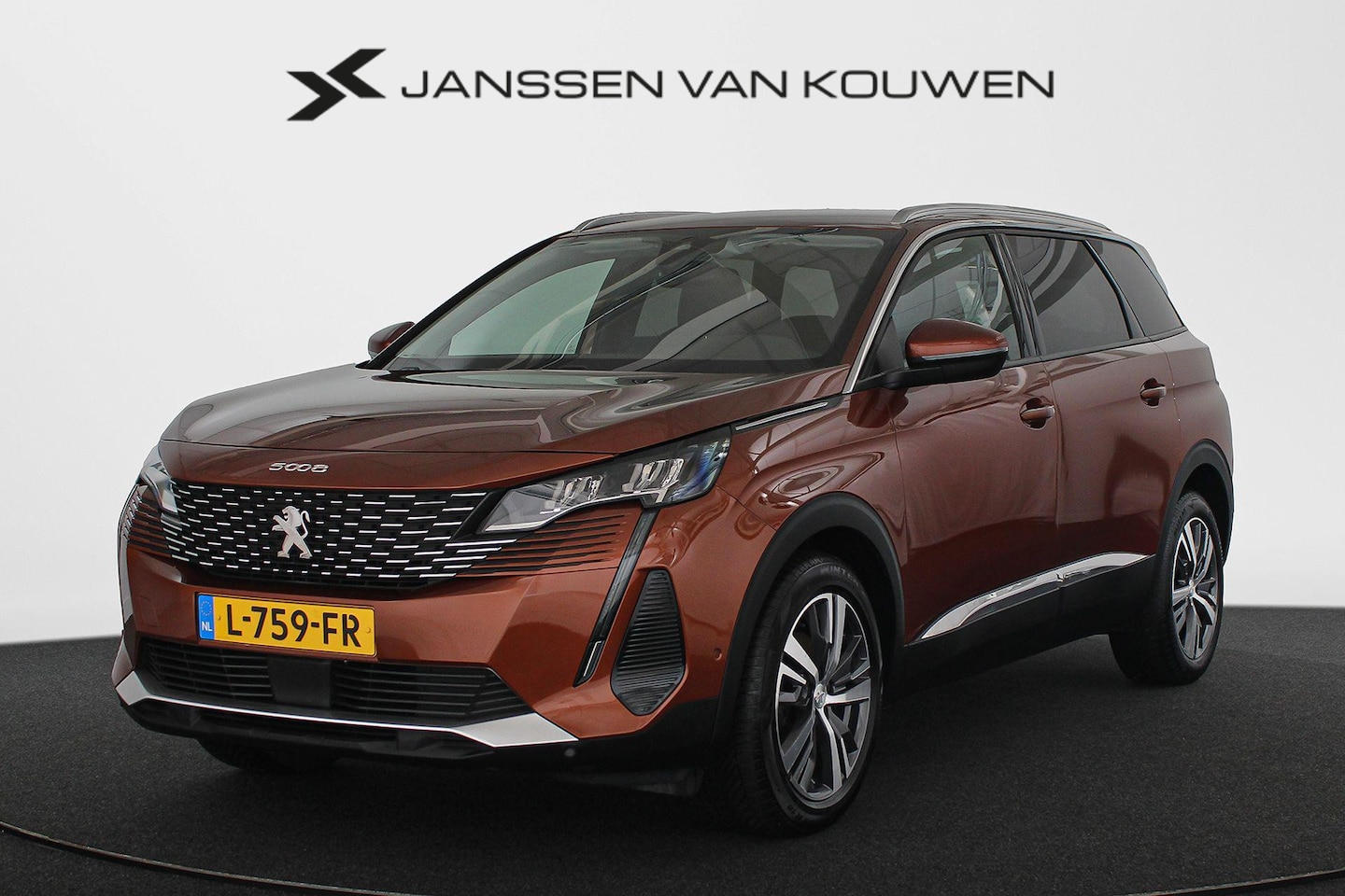 Peugeot 5008 - 1.2 PureTech Allure 7 Zits Trekhaak Camera Carplay - AutoWereld.nl