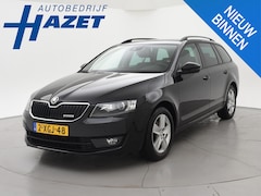 Skoda Octavia Combi - 1.6 TDI GREENLINE BUSINESS + LEDER | STOELVERW. | AFN. TREKHAAK | NAVIGATIE | DAB