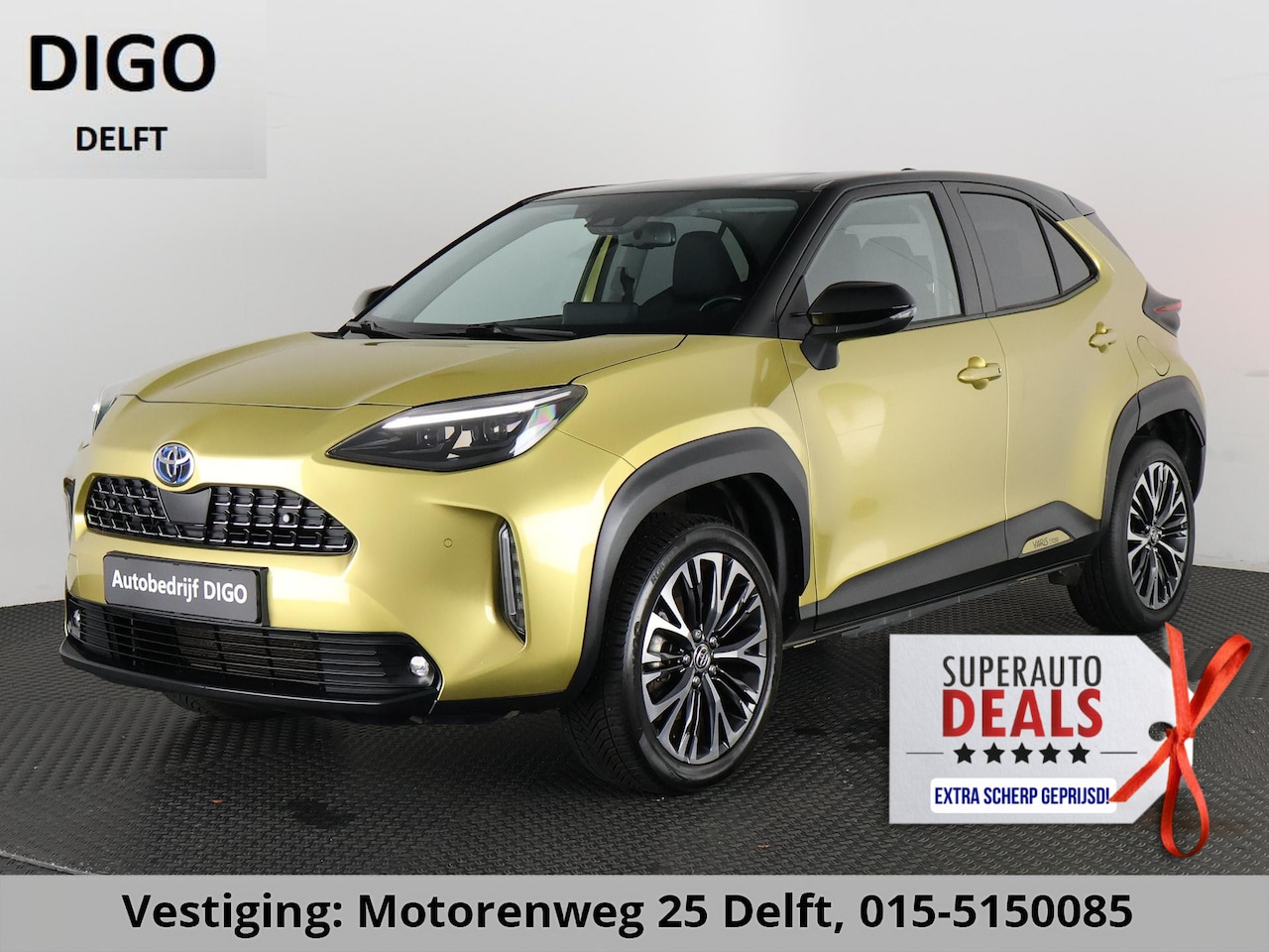 Toyota Yaris Cross - 1.5 HYBRIDE EXECUTIVE BI-TONE GARANTIE TOT 9-2032 DODE HOEK DETECTIE.STOEL VERWARMING.TREK - AutoWereld.nl