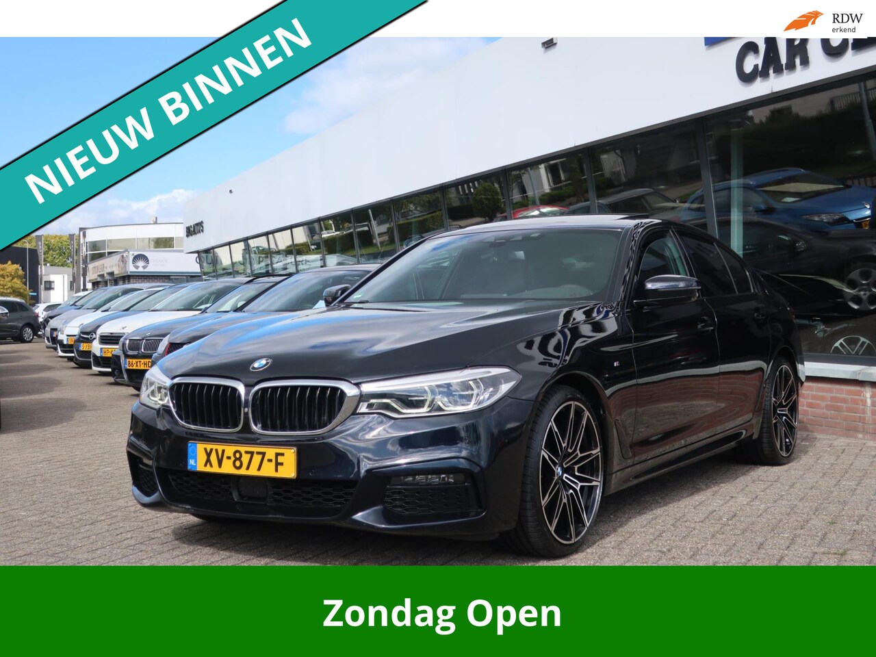 BMW 5-serie - 540d xDrive High Exe M-Sport+ 100% OPTIE !! - AutoWereld.nl