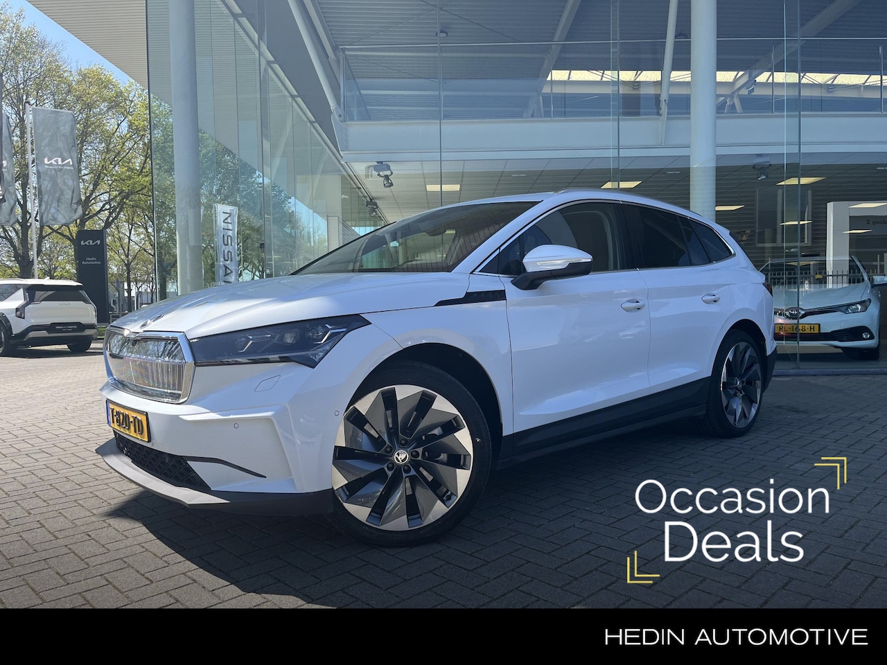 Skoda Enyaq iV - 80 Business Edition Plus NAV | Lane Assist | Adapt.Cruise Control | Lederpakket  | Busines - AutoWereld.nl