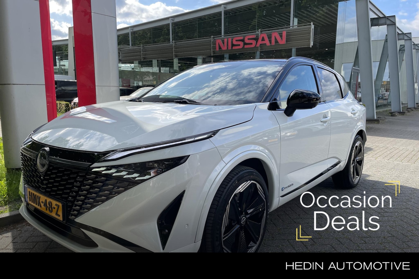 Nissan Qashqai - 1.5 e-Power N-Design 20" | Leer/Alcantara bekl., Adapt | cruise | Panoramadak | Cold Pack - AutoWereld.nl