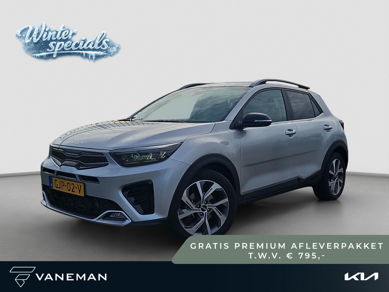 Kia Stonic - 1.0 T-GDi MHEV GT-Line | Stoel- en Stuurverwarming | Privacy Glass | Automaat | H-Leder | - AutoWereld.nl