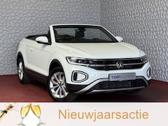 Volkswagen T-Roc Cabrio - TSI VIR.COCKPIT CARPLAY NAVI IQ.LED STOEL/STUUR.VERW DAB ADAP.CRUISE 05/2024 "rijden begin