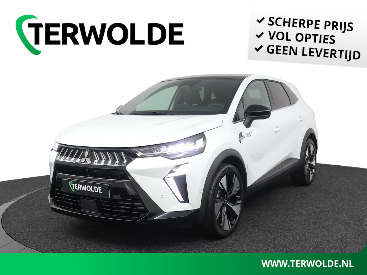 Mitsubishi Grandis - 1.8 HEV Instyle | 360º Camera | Adaptive Cruise Control | Bekleding Leder | Climate Contro - AutoWereld.nl