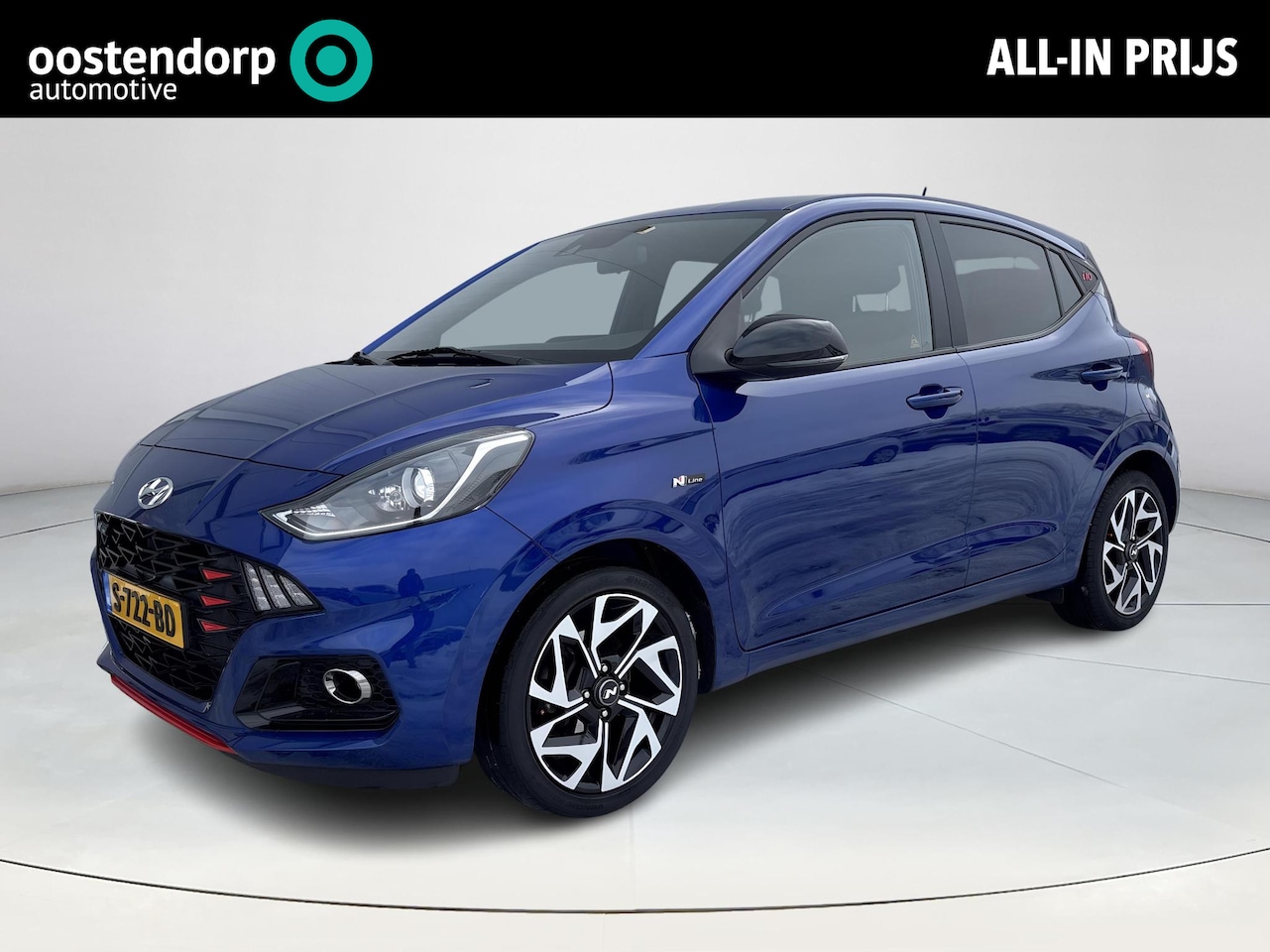 Hyundai i10 - 1.0 T-GDI N Line 5-zits GEEN AFLEVERKOSTEN | Climate Control | Navigatiesysteem | Parkeers - AutoWereld.nl
