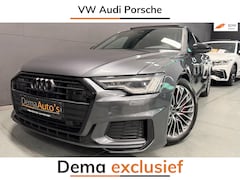 Audi A6 Avant - 55 TFSI e-quattro 3X S-LINE BLACK-LINE PANO/B&O/SFEERVERL/M-STOELEN/NAVI/DAB/CARPLAY///