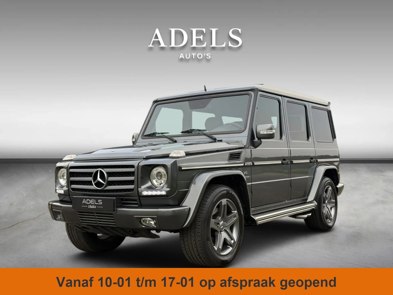 Mercedes-Benz G-klasse - AMG 55 Kompressor Grand Edition N0/214 Schuifdak Trekhaak Alcantara - AutoWereld.nl