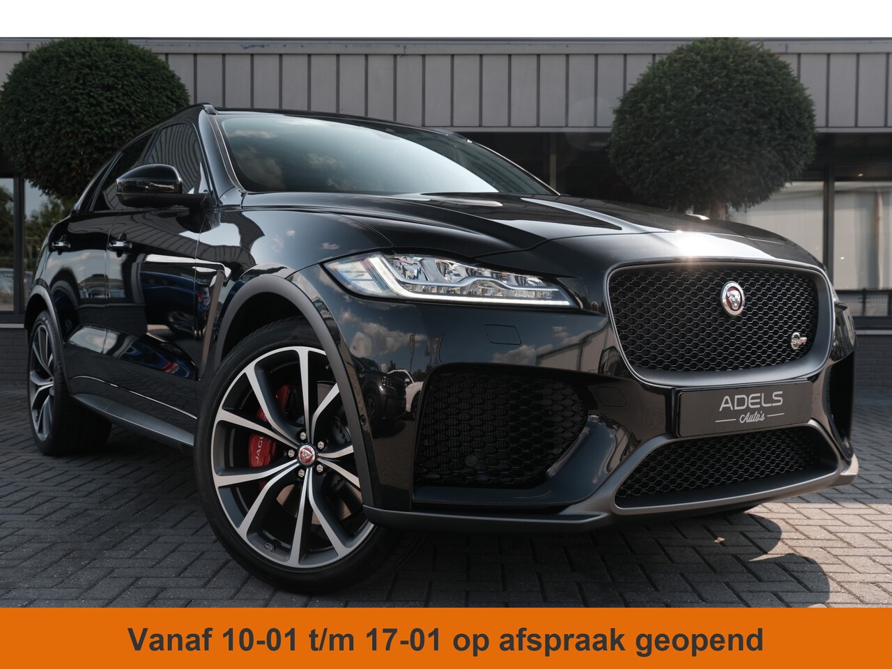 Jaguar F-Pace - 5.0 V8 S/C AWD SVR Panodak Meridian Sfeerverlichting Dealer Onderhouden - AutoWereld.nl