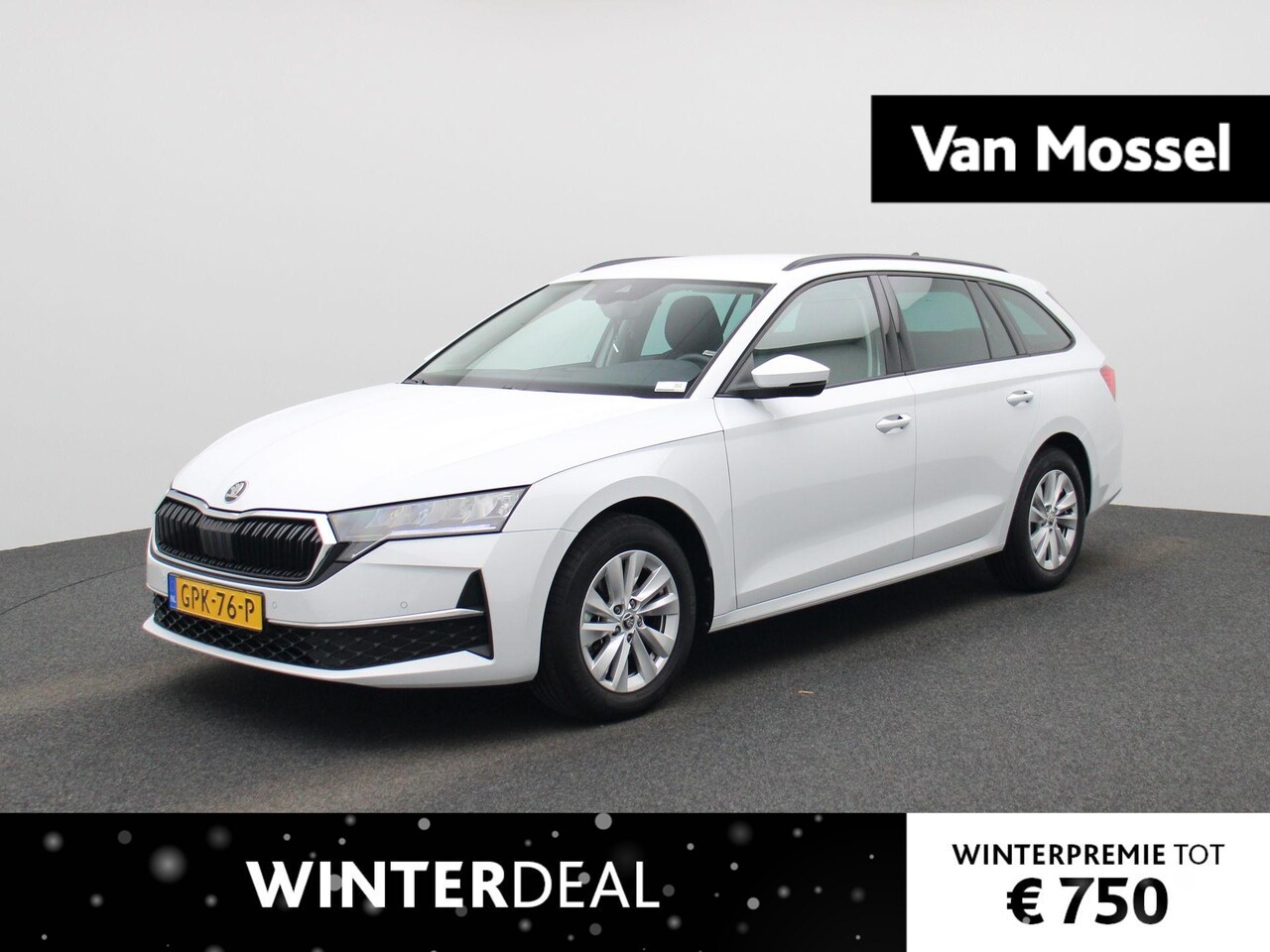 Skoda Octavia Combi - 1.5 TSI MHEV Business Edition Metallic lak | Donker getint glas achter | Travel Assist Pak - AutoWereld.nl
