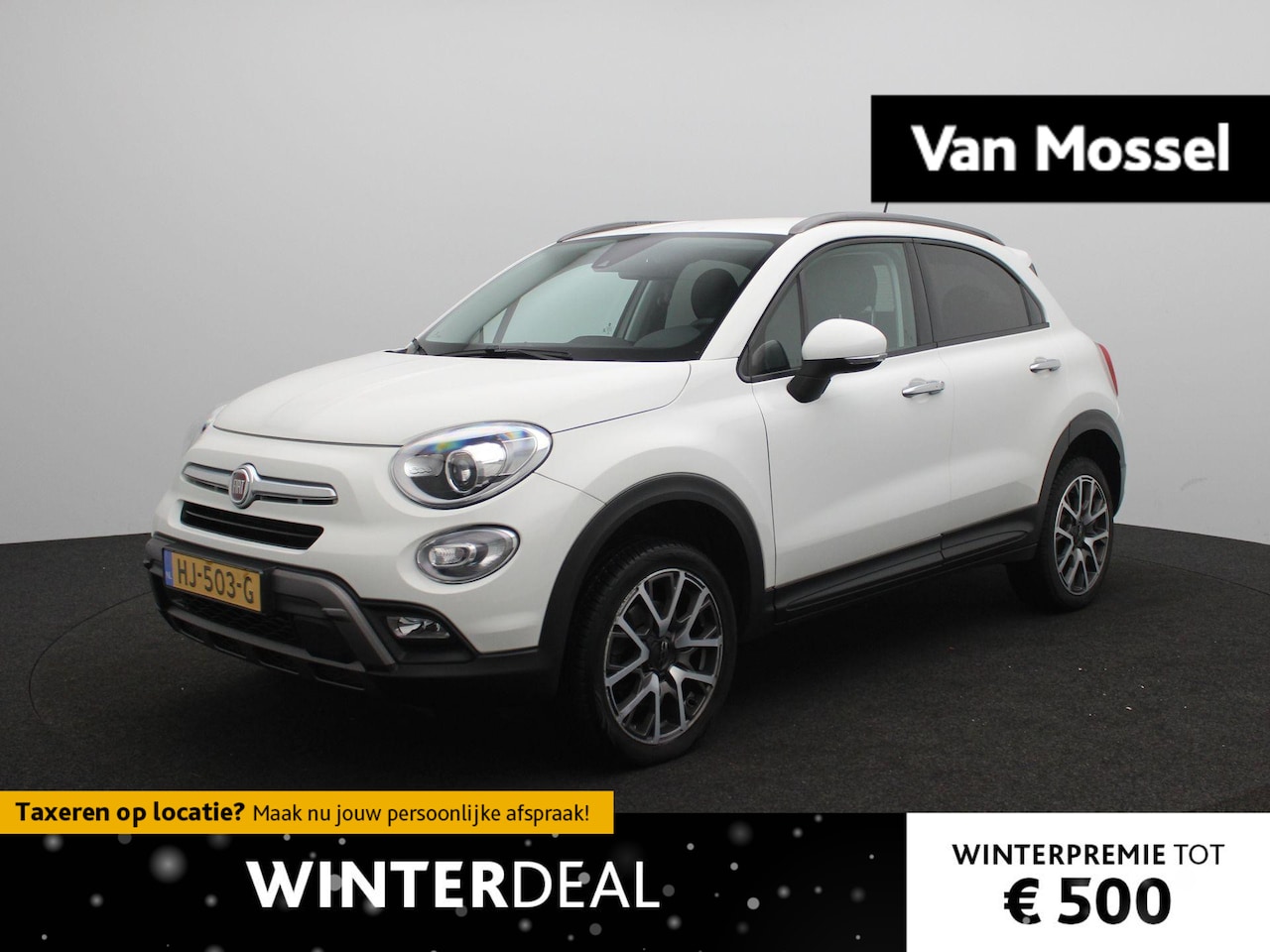 Fiat 500 X Cross - 1.4 Turbo MultiAir 4x4 CrossPlus Aut. | Navi | Trekhaak | Camera | LED | - AutoWereld.nl