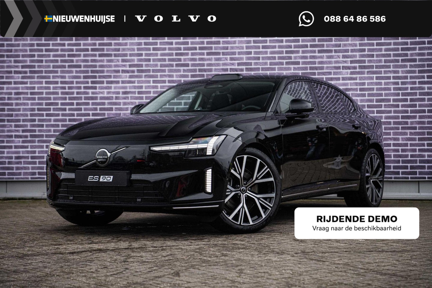 Volvo ES90 - Single Motor Extended Range Ultra 92 kWh | Pilot Assist Pack | Elektrochromatisch panorama - AutoWereld.nl