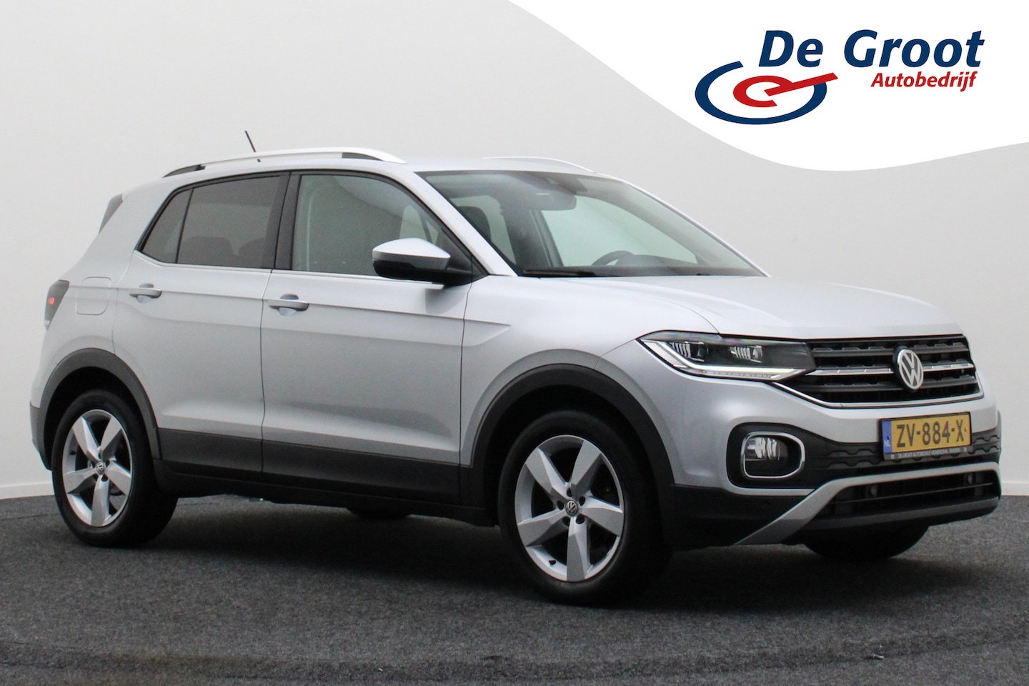 Volkswagen T-Cross - 1.0 TSI Style Automaat LED, Virtual Cockpit, Camera, ACC, Climate, Apple CarPlay - AutoWereld.nl