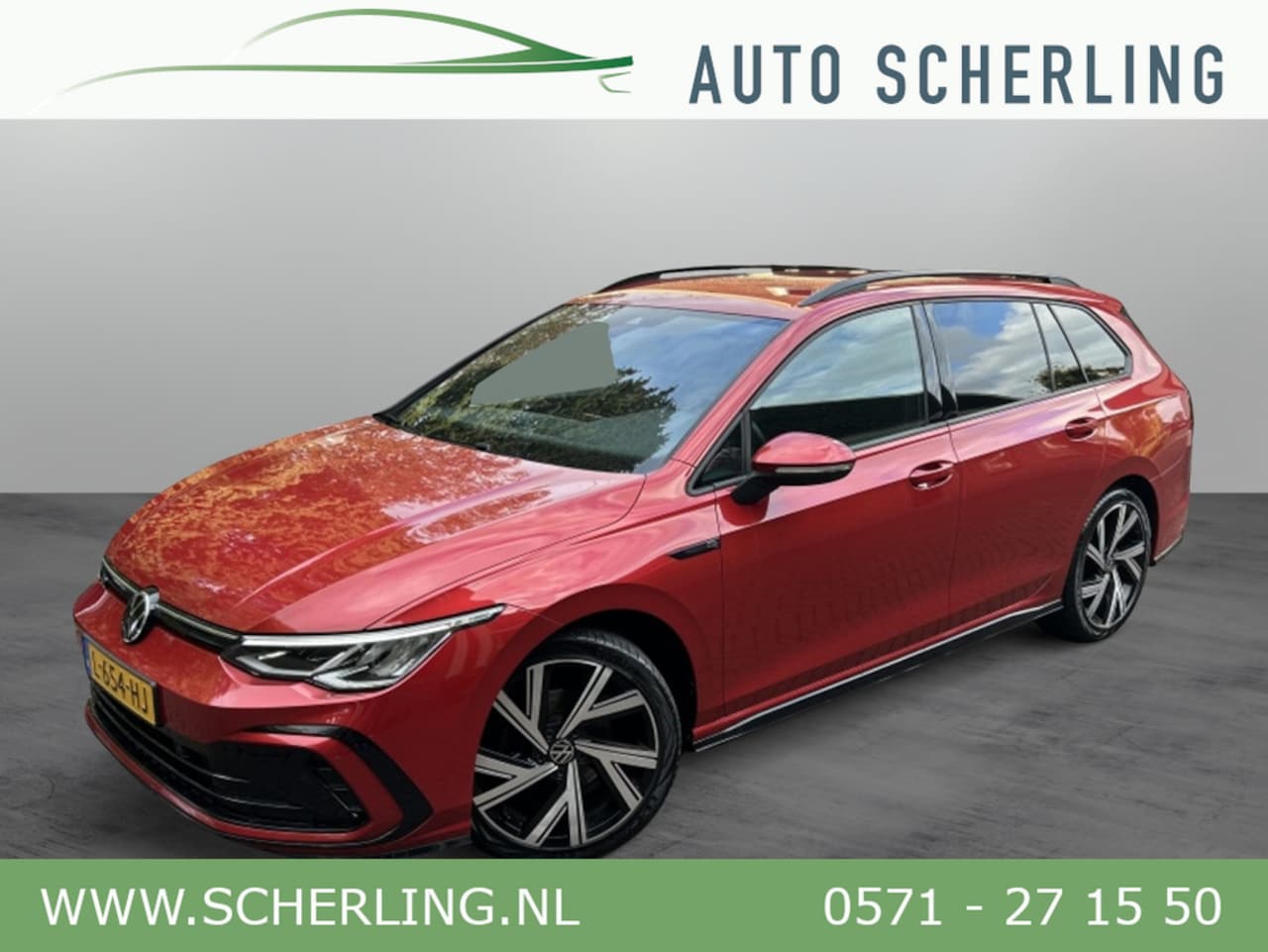 Volkswagen Golf Variant - 1.5 TSI 130pk R-Line Navi, ACC, Carplay, Trekhaak elektr. - AutoWereld.nl