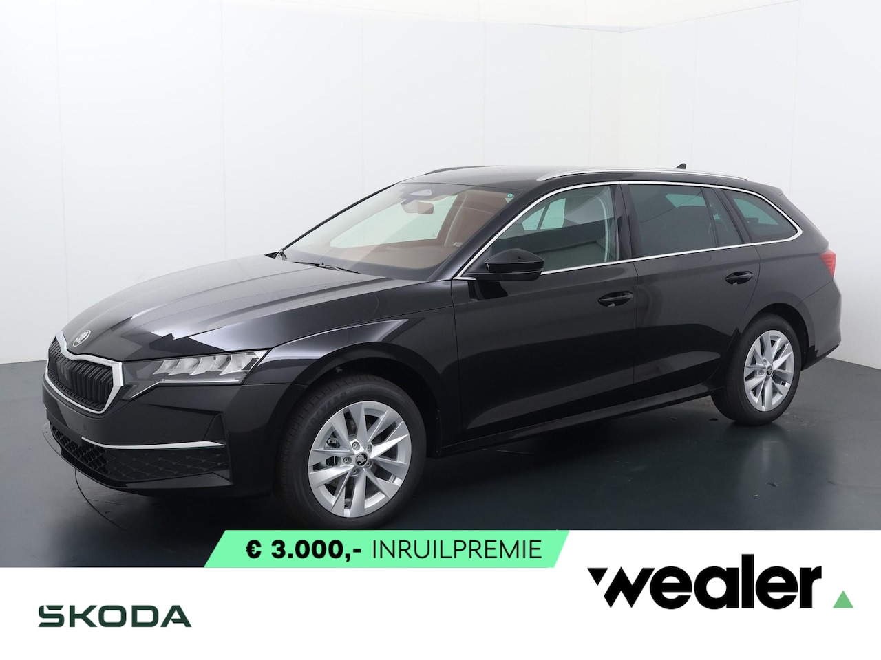 Skoda Octavia Combi - Business Edition Plus 1.5 TSI m-HEV 115 PK DSG | Automaat | Trekhaak | 17 inch lichtmetale - AutoWereld.nl