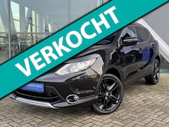 Nissan Qashqai - 1.6 dCi Tekna Black Edition 131pk Automaat / Panoramadak / Leder / 360 Camera