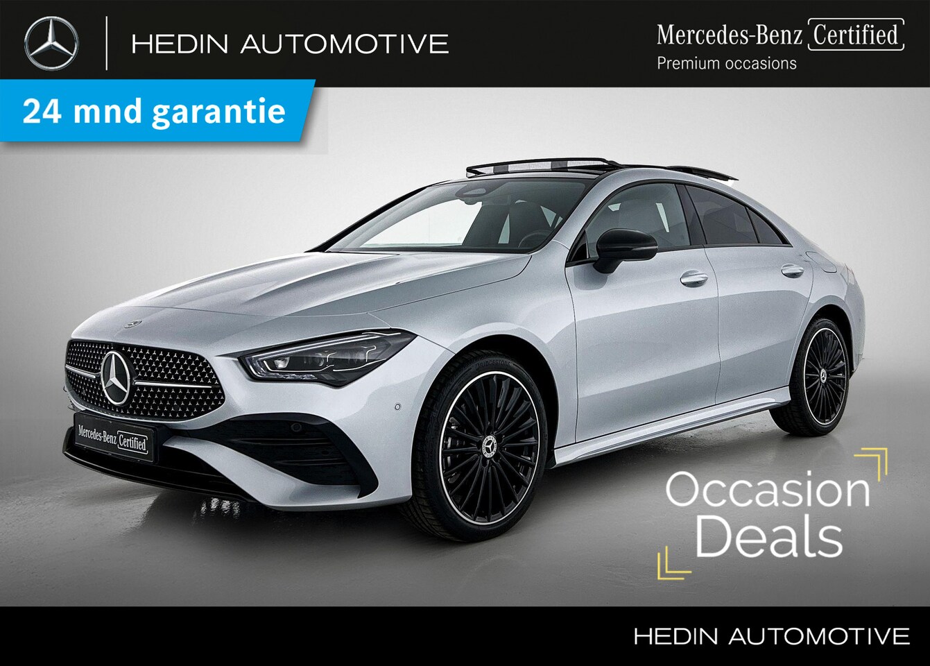 Mercedes-Benz CLA-Klasse - CLA 250e Coupé Automaat Star Edition AMG Line | Premium Pakket | Nightpakket | Parkeerpakk - AutoWereld.nl