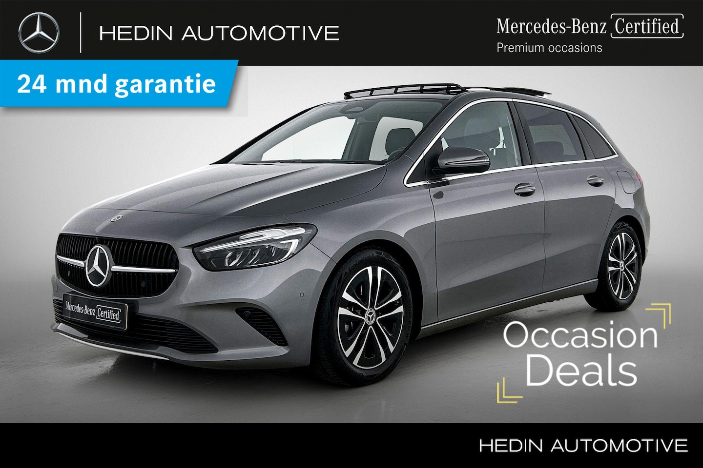 Mercedes-Benz B-klasse - B 180 Automaat Luxury Line | Panoramadak | LED | Stoelverwarming | Parktronic met camera | - AutoWereld.nl