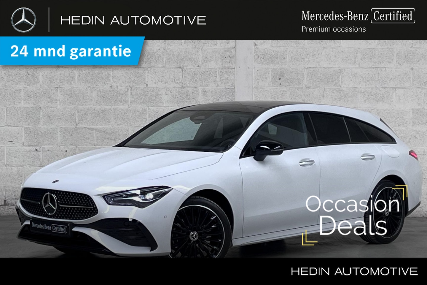 Mercedes-Benz CLA-klasse Shooting Brake - CLA 250e AMG Line | Advanced Plus Pakket | Nightpakket | Stoelverwarming | Sfeerverlichtin - AutoWereld.nl