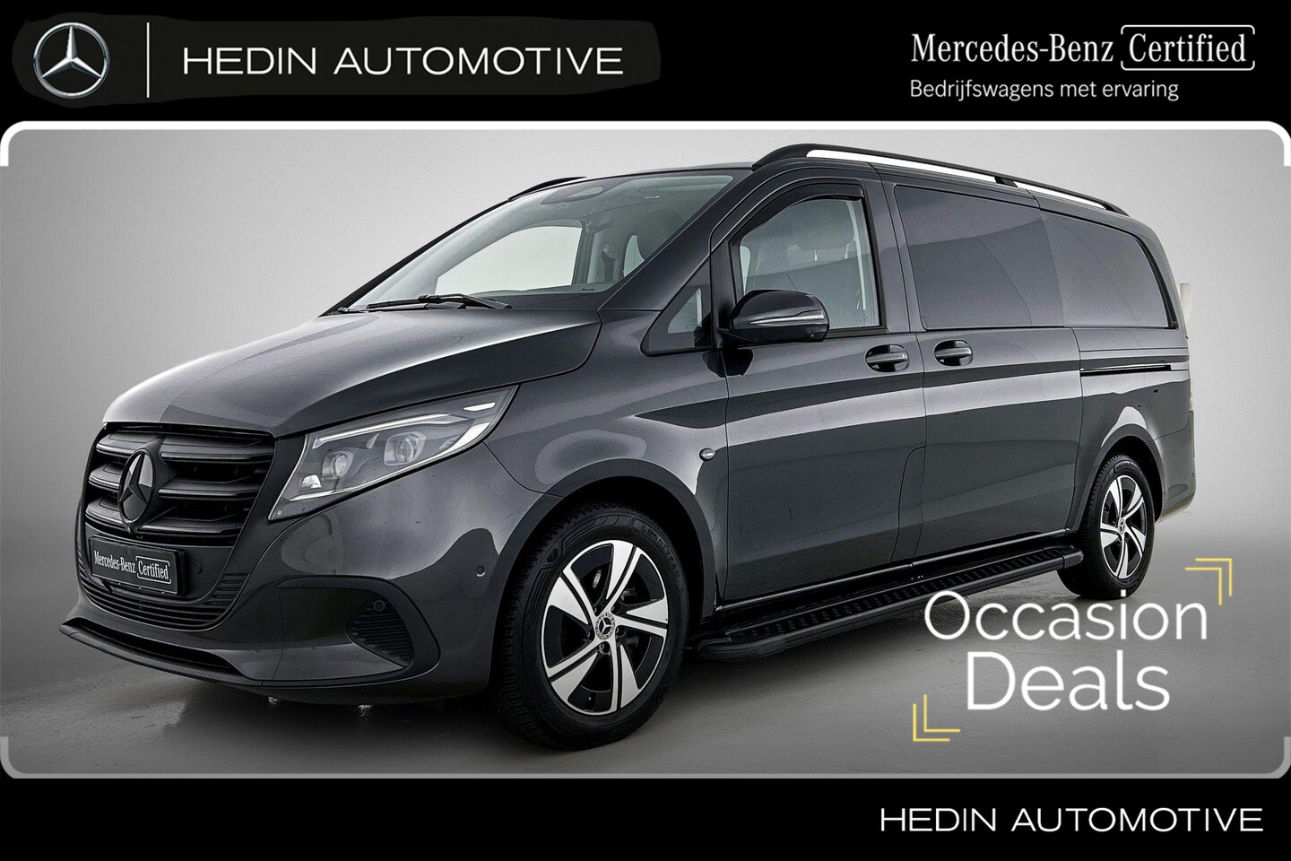 Mercedes-Benz Vito - 119 L2 Automaat Dubbel Cabine | Distronic+ | Stoelverwarming | Climate Control | Trekhaak - AutoWereld.nl