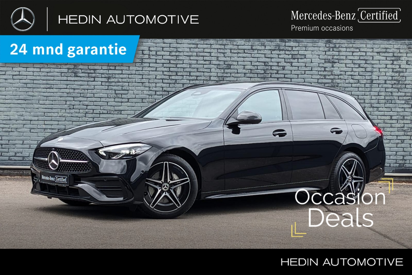 Mercedes-Benz C-klasse Estate - C 300e Automaat AMG Line | Nightpakket | Panoramadak | Sfeerverlichting | Stoelverwarming - AutoWereld.nl