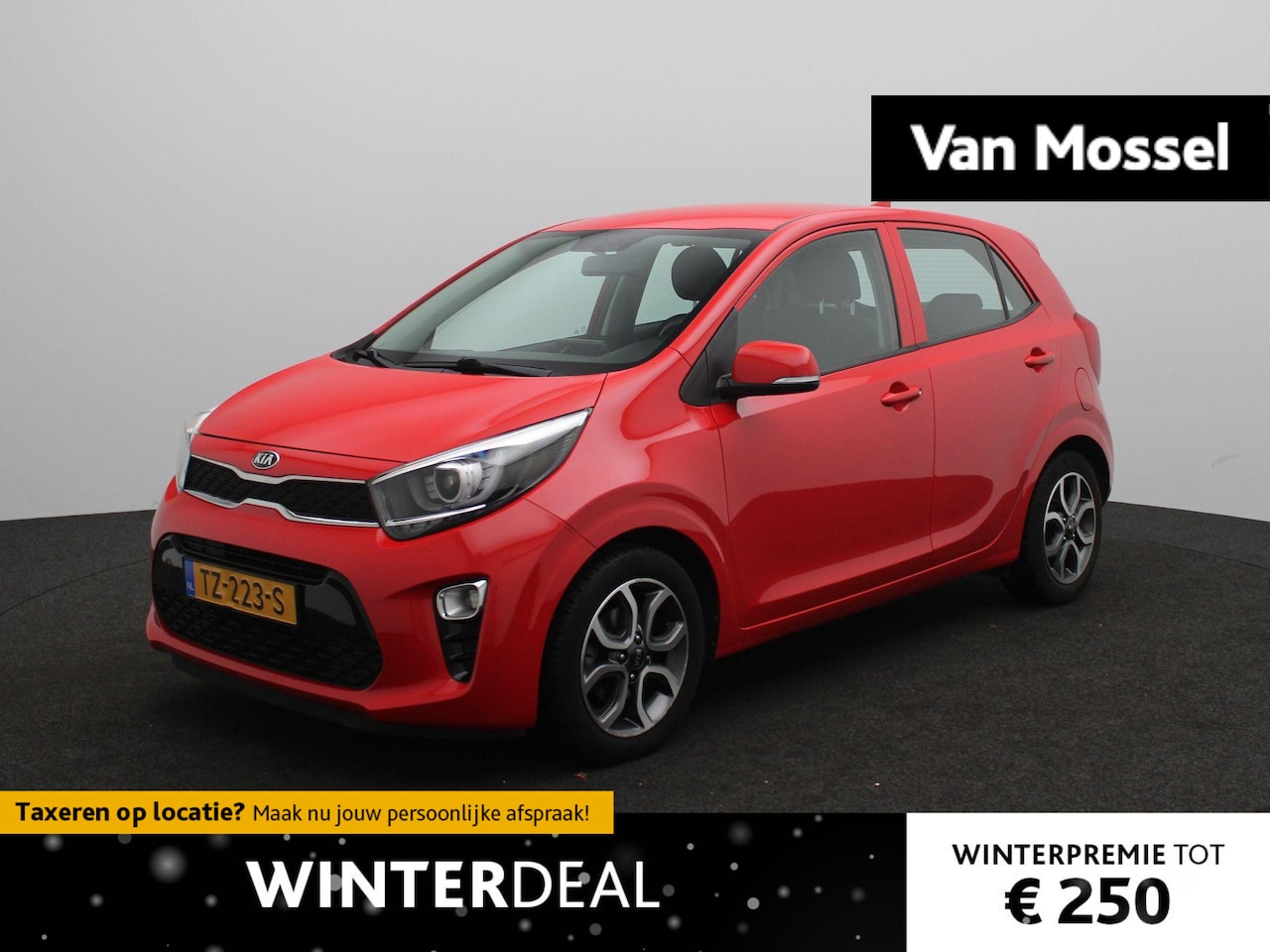 Kia Picanto - 1.0 CVVT DynamicPlusLine cruise control |electronic climate control | lichtmetalen velgen - AutoWereld.nl