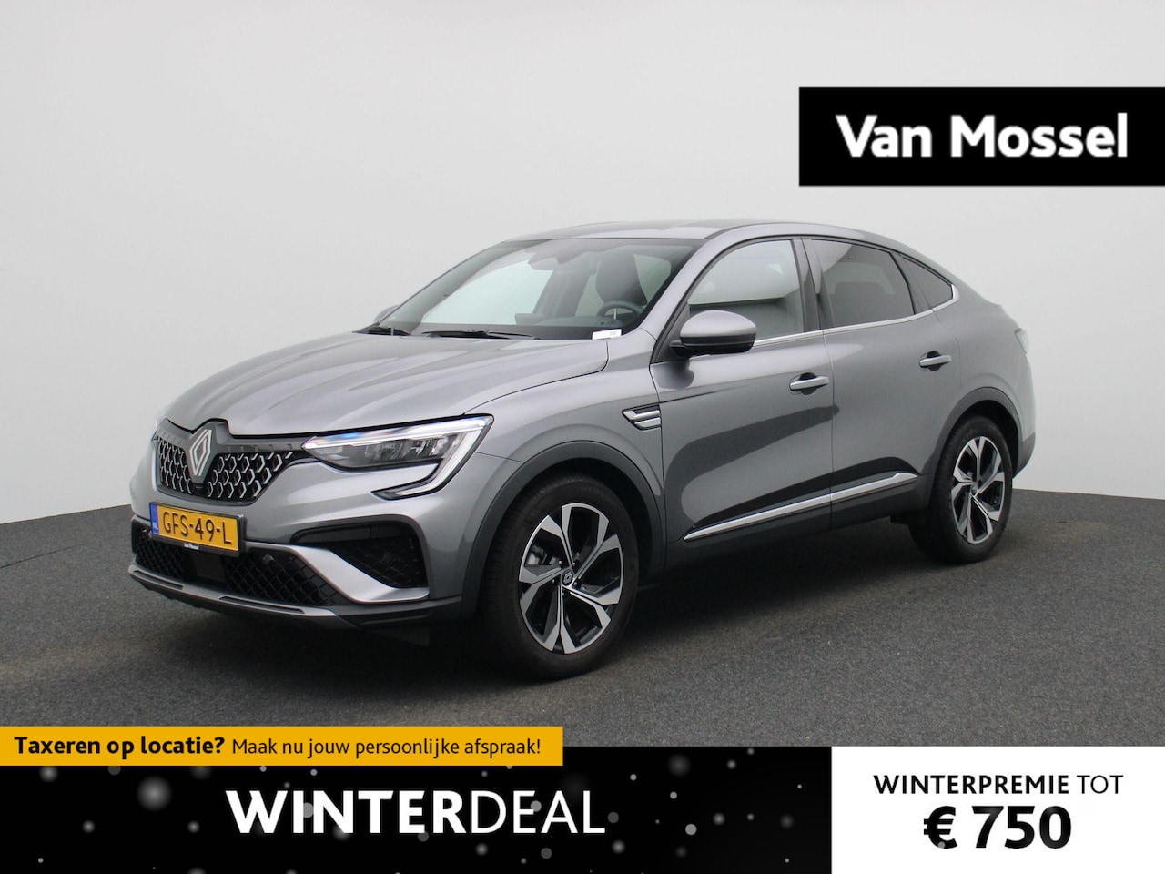 Renault Arkana - 1.6 E-Tech Full Hybrid Techno 145PK | Automaat | Navigatie | Achteruitrijcamera | Half-Led - AutoWereld.nl