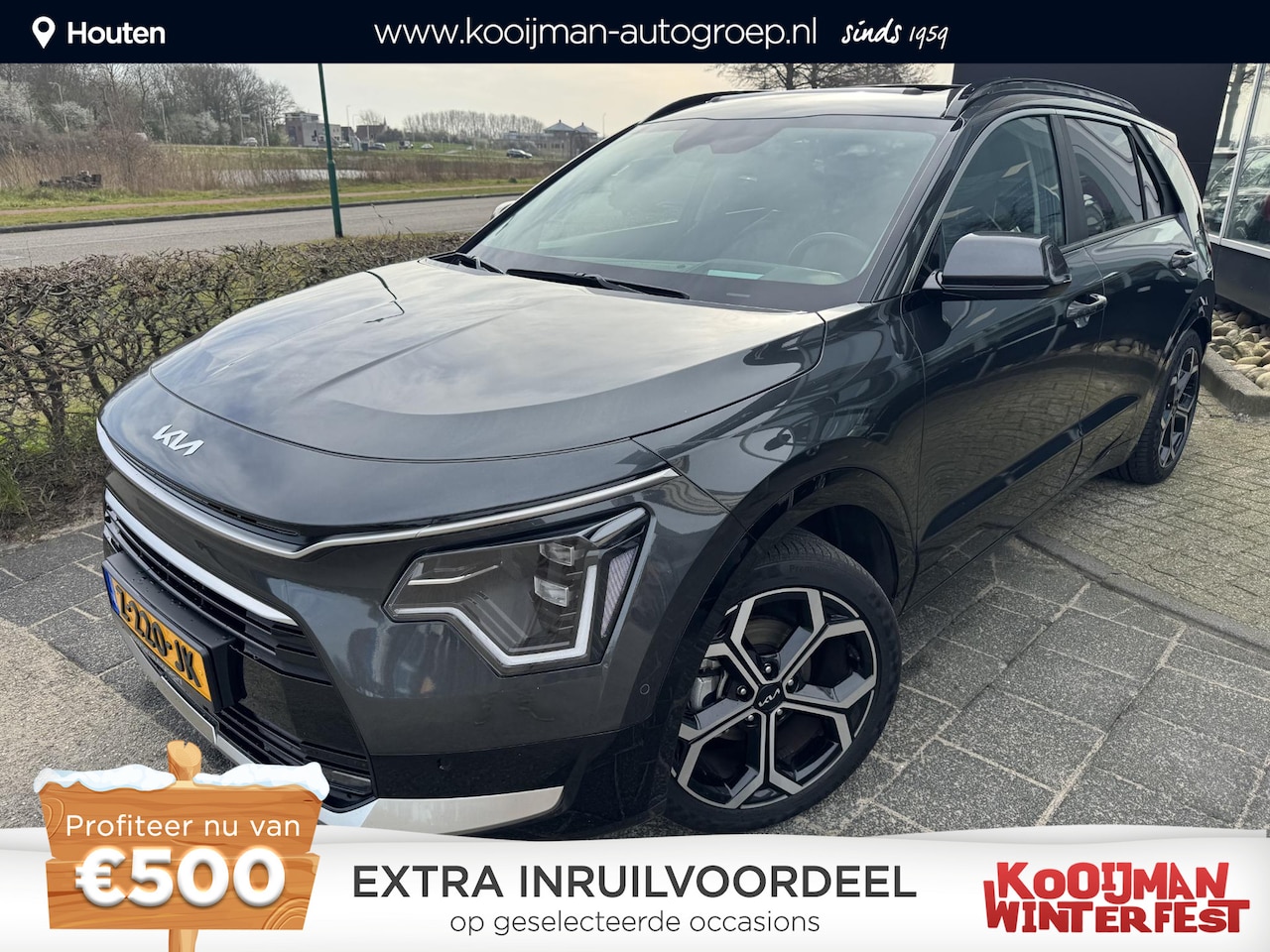 Kia Niro - 1.6 GDi Hybrid ExecutiveLine 1.6 GDi Hybrid ExecutiveLine , 1e Eigenaar, Schuif/ Kanteldak, Lederen Bekleding, Stoelkoe - AutoWereld.nl