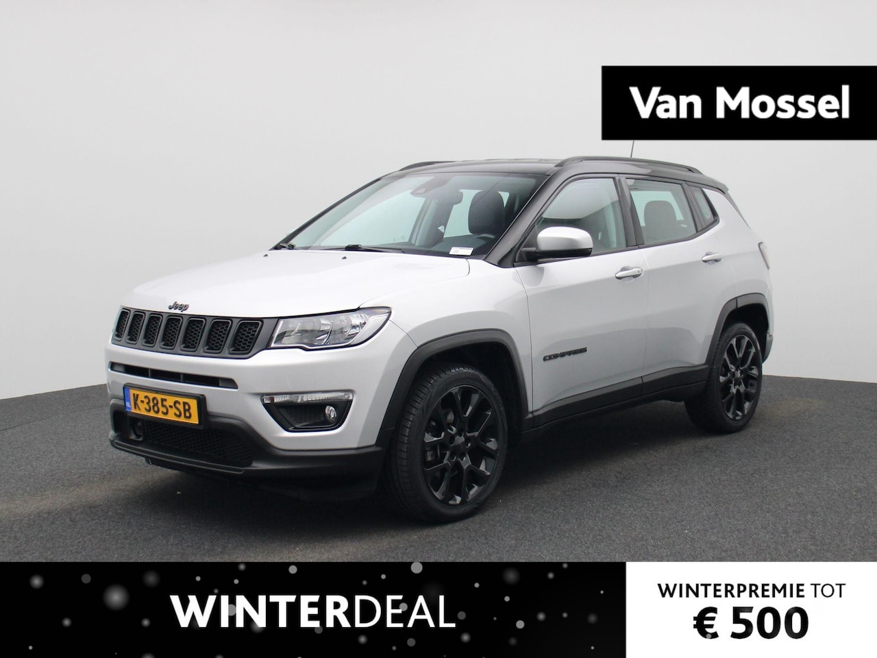 Jeep Compass - 1.3T Night Eagle AUTOMAAT | NAVIGATIE | CAMERA | LMV | PDC | DAB | CLIMA | CRUISE | HALF L - AutoWereld.nl