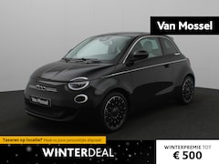 Fiat 500 - La Prima 42 kWh | Navigatie | Lederen bekleding | Parkeersensoren | Camera | Stoelverwarmi