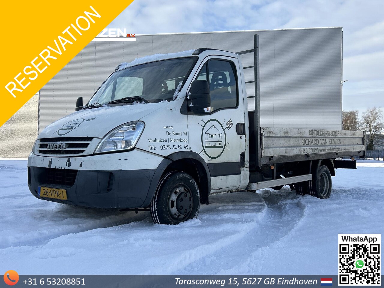 Iveco Daily - 40C18 375 | € 4.950 NETTO! | Open Laadbak | Dubbel Lucht | Trekhaak - AutoWereld.nl