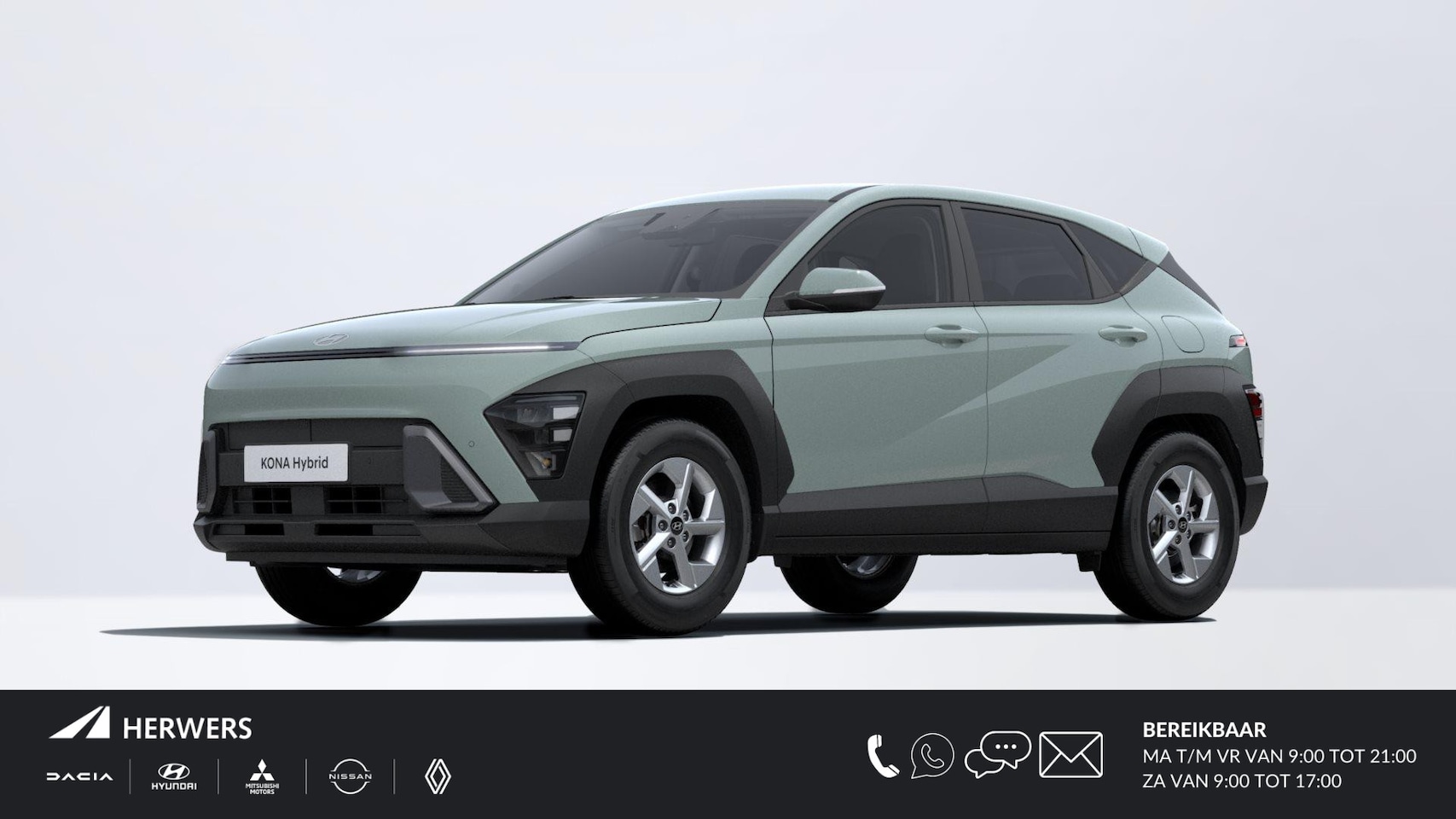 Hyundai Kona - 1.6 GDI HEV E-Motion /Incl. €2500,- inruilvoordeel / Navigatie / Apple & Android carplay / - AutoWereld.nl